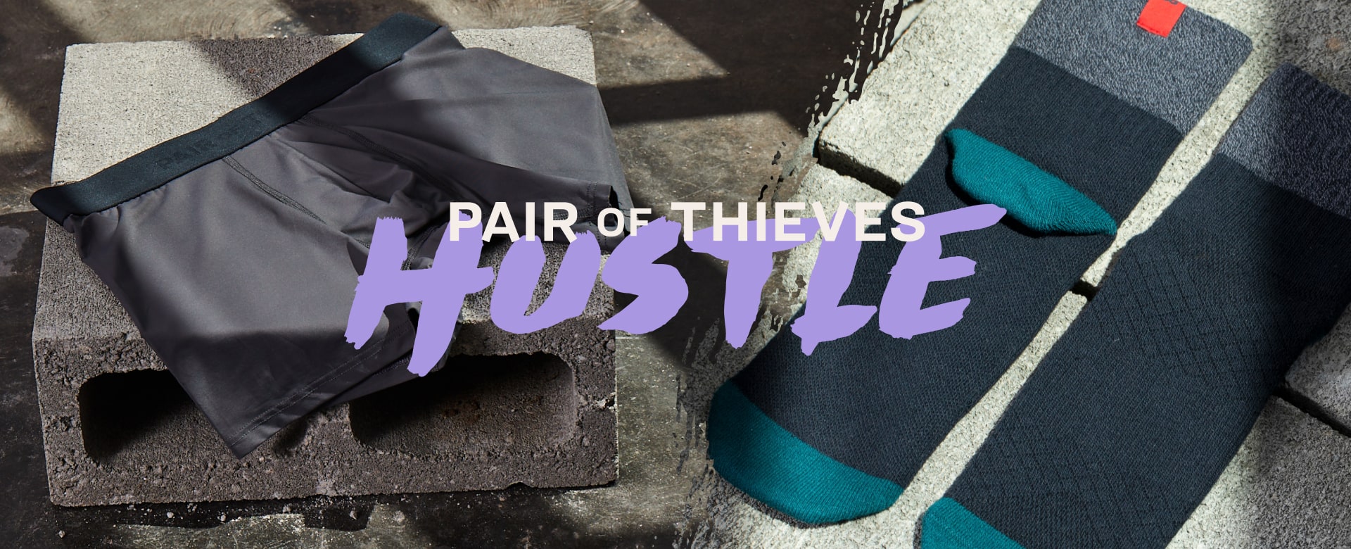 Hustle Underwear and Socks – Pair of Thieves