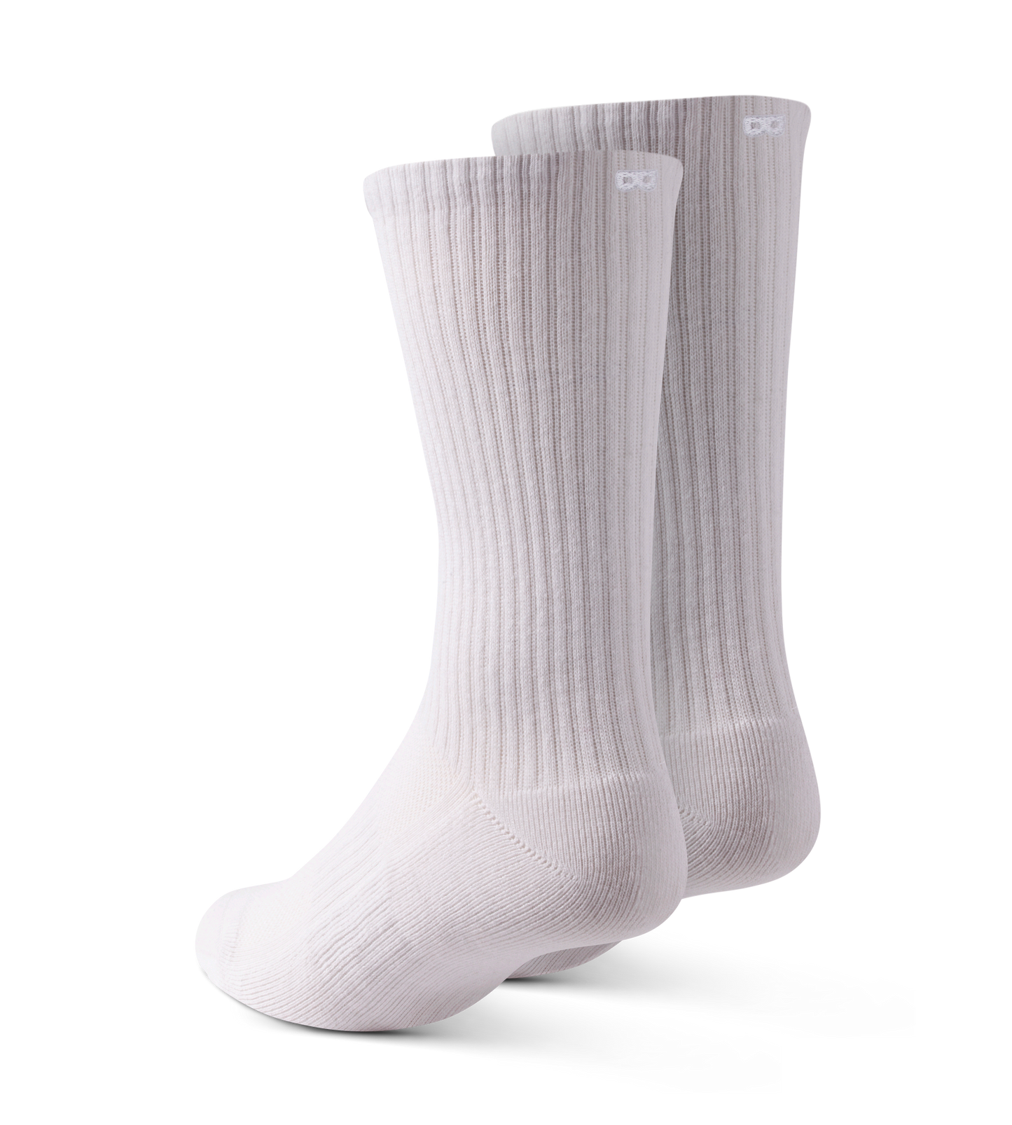 BOWO CUSHION Ribbed Crew 3 PACK - NEUTRALS Black, Dark Gray, Light Gray, Lights late gray, Silver, Whitesmoke, Gray, Dark Gray, Gains boro