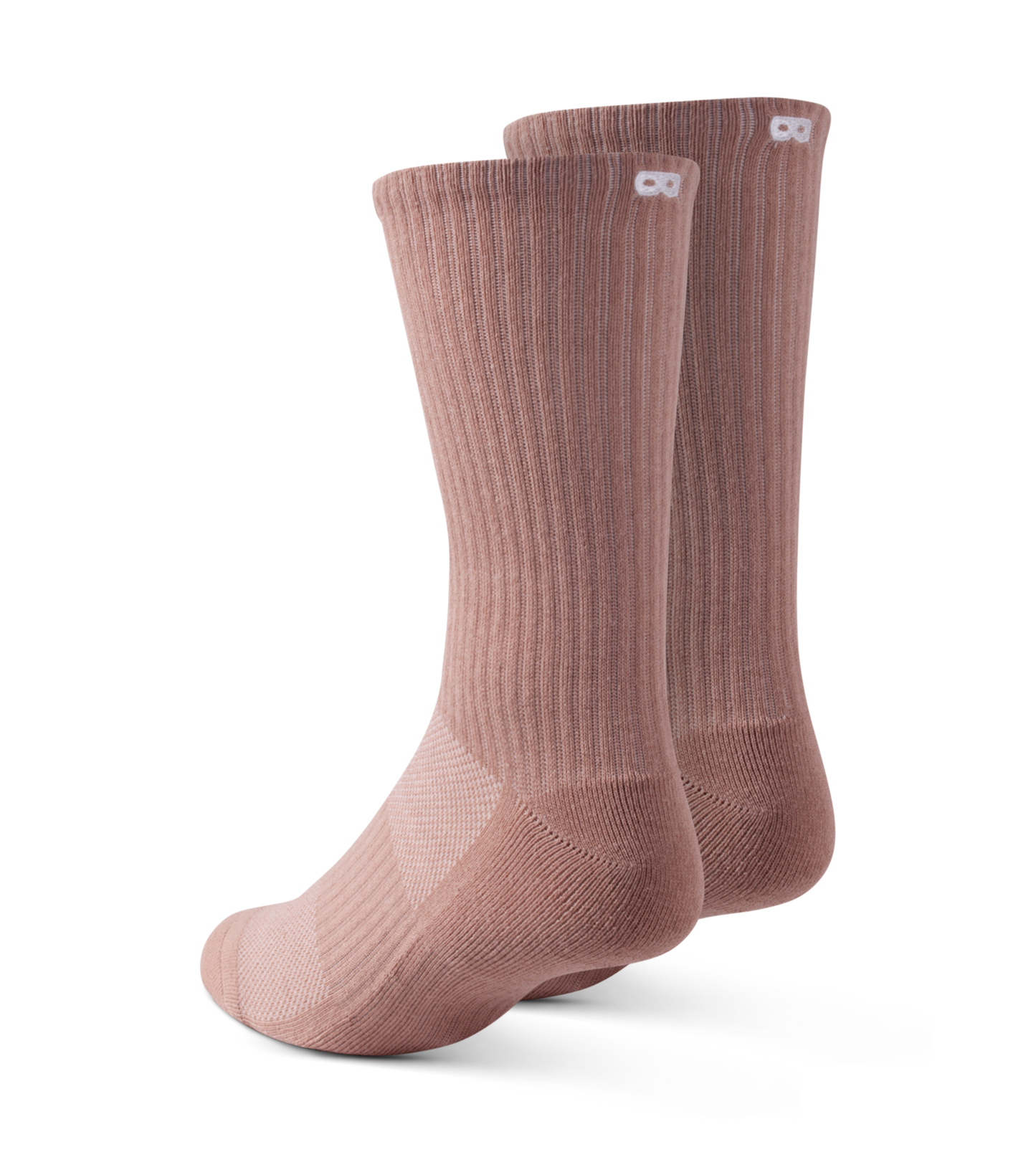 BOWO CUSHION Ribbed Crew 3 PACK - NEUTRALS Rosy brown, Black, Dark olive green, Gains boro, Silver, Dim gray, Gray, Rosy brown, Dim gray