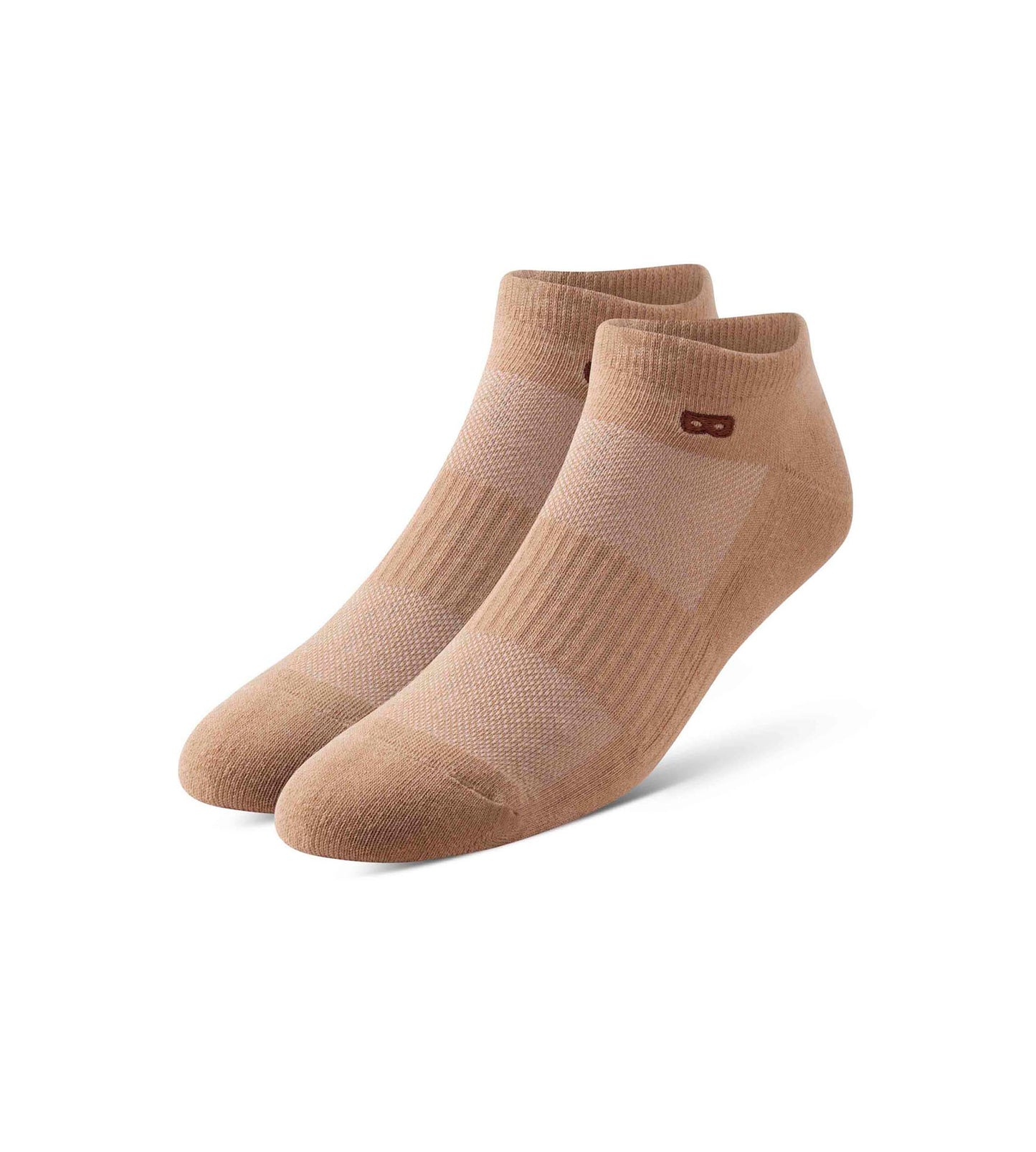 BOWO CUSHION Low-Cut 3 PACK - NEUTRALS Gray, Wheat, Sienna, Rosy brown, Saddle brown, Tan, Tan, Sienna, Rosy brown