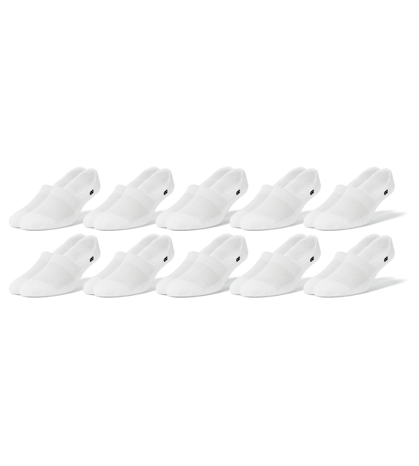 Bowo Cushion No Show 10Pk Cushion No Show Sock containing the colors Gains boro, Black, Lavender, Lights late gray, Silver, Light Gray, Gains boro, Gains boro, Whitesmoke