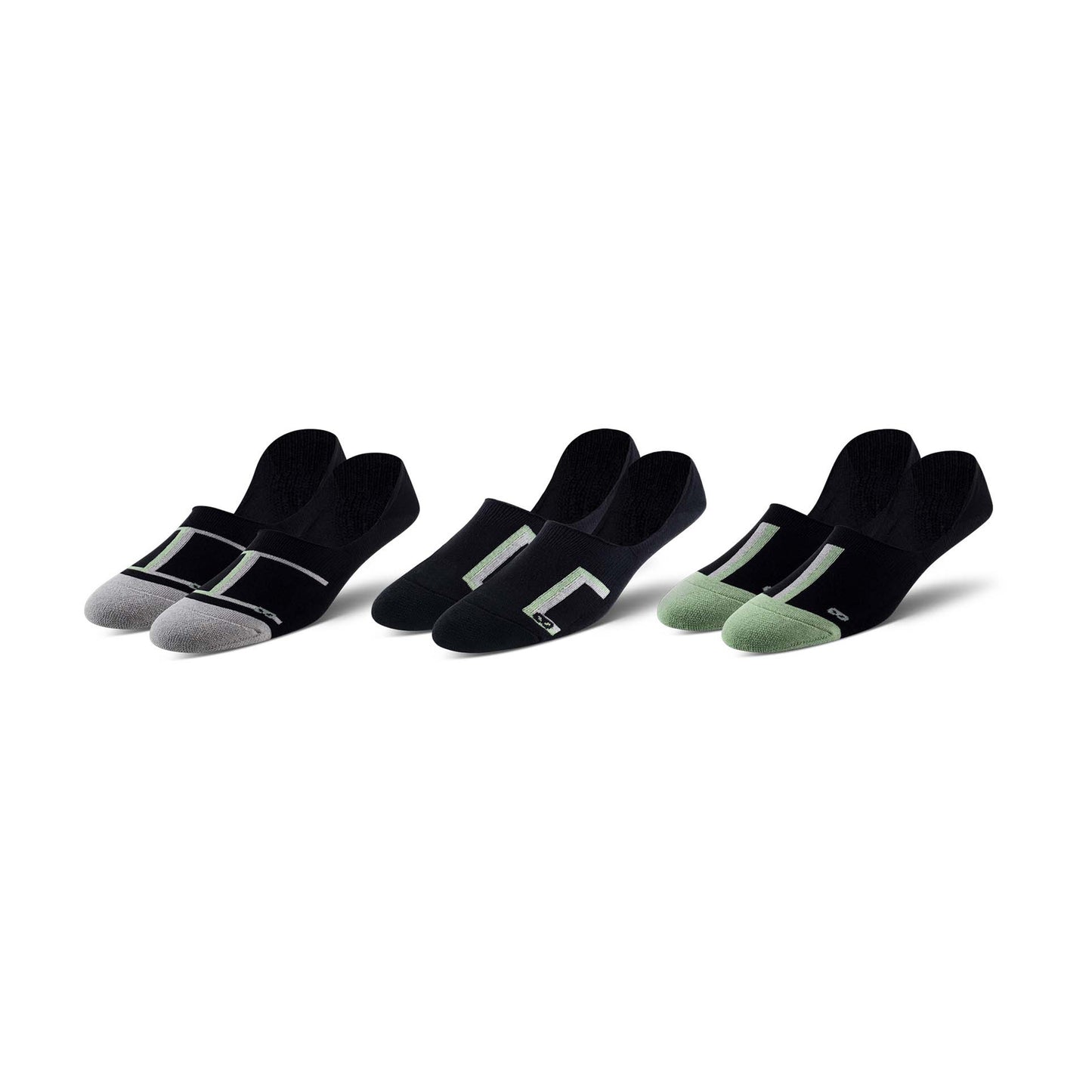 Ready For Everything Cushion No Show Socks, 3-Pack