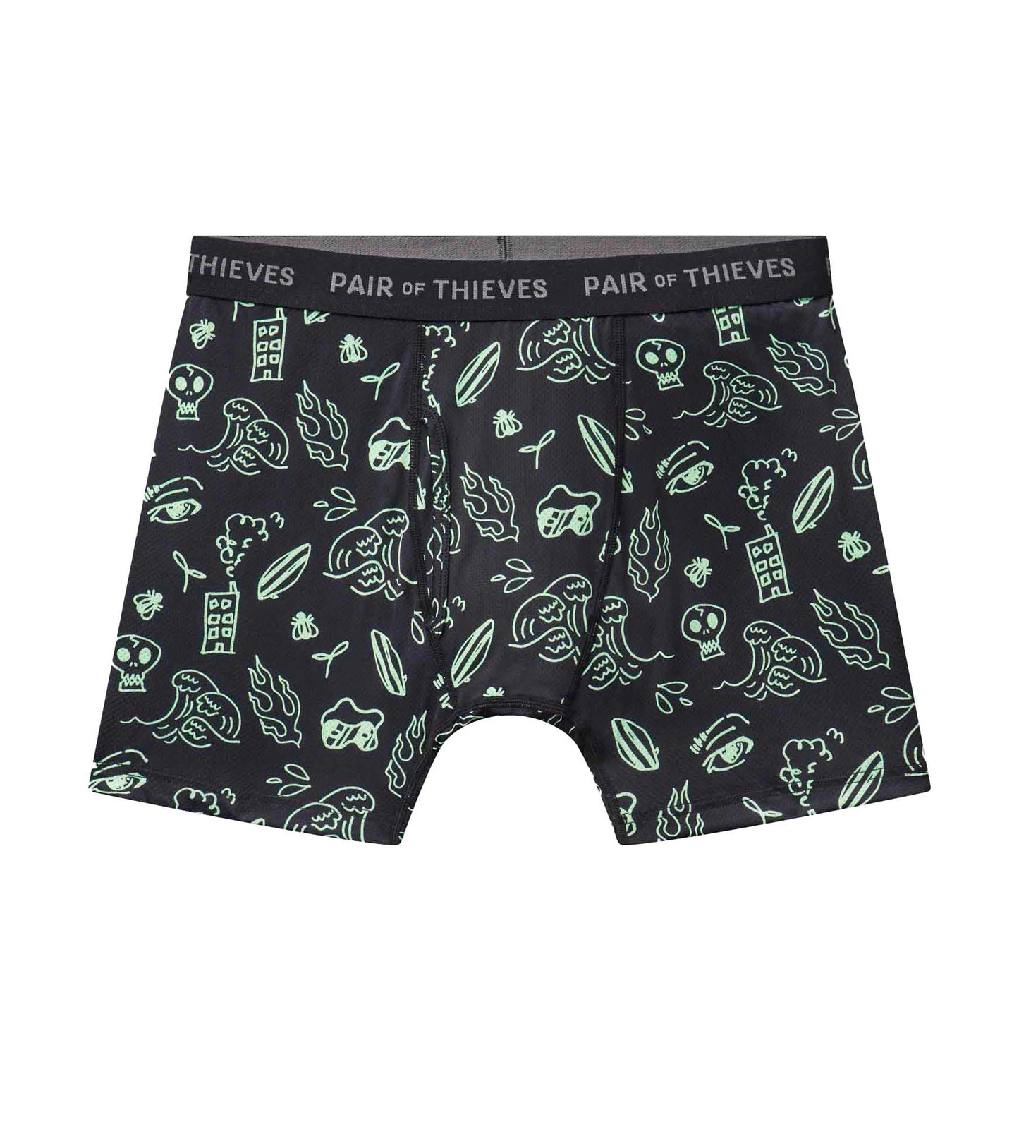 SuperFit Boxer Brief Bear Pack (8-pack) containing the colors Dark slate gray, Silver, Gray, Gains boro, Dim gray, Black, Dark slate gray, Dark Gray, Dark slate gray