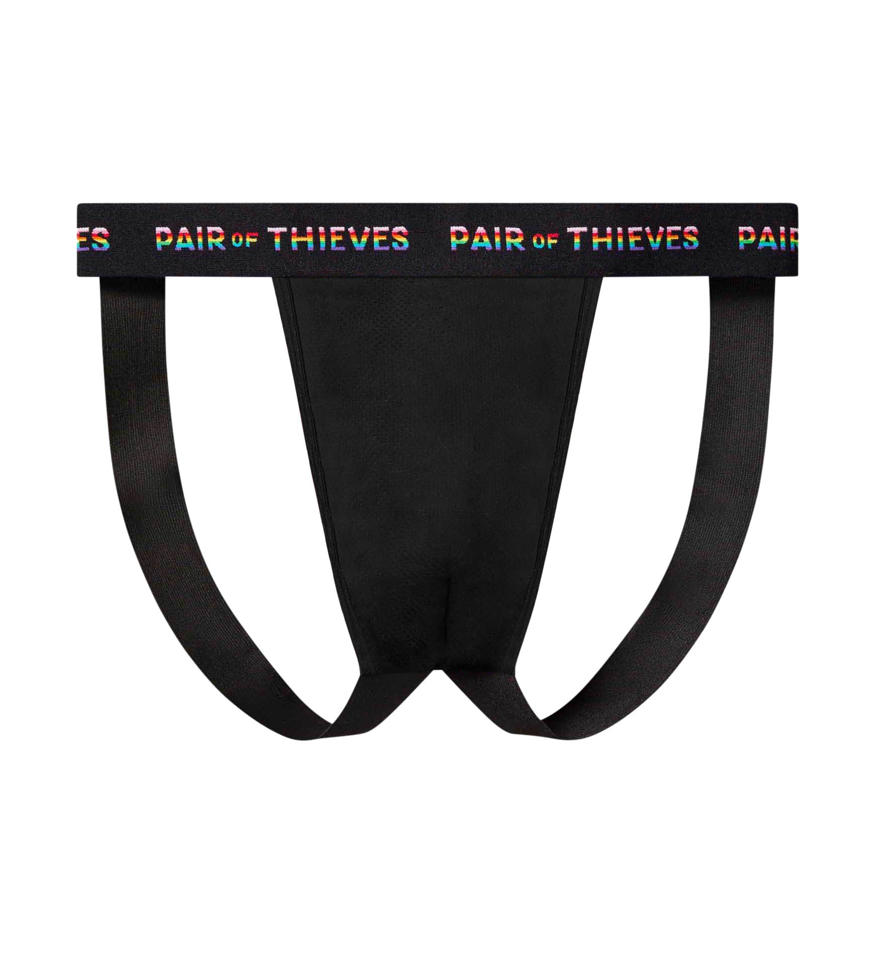 SuperFit Jock Strap Black - in support of The Trevor Project – Pair of  Thieves
