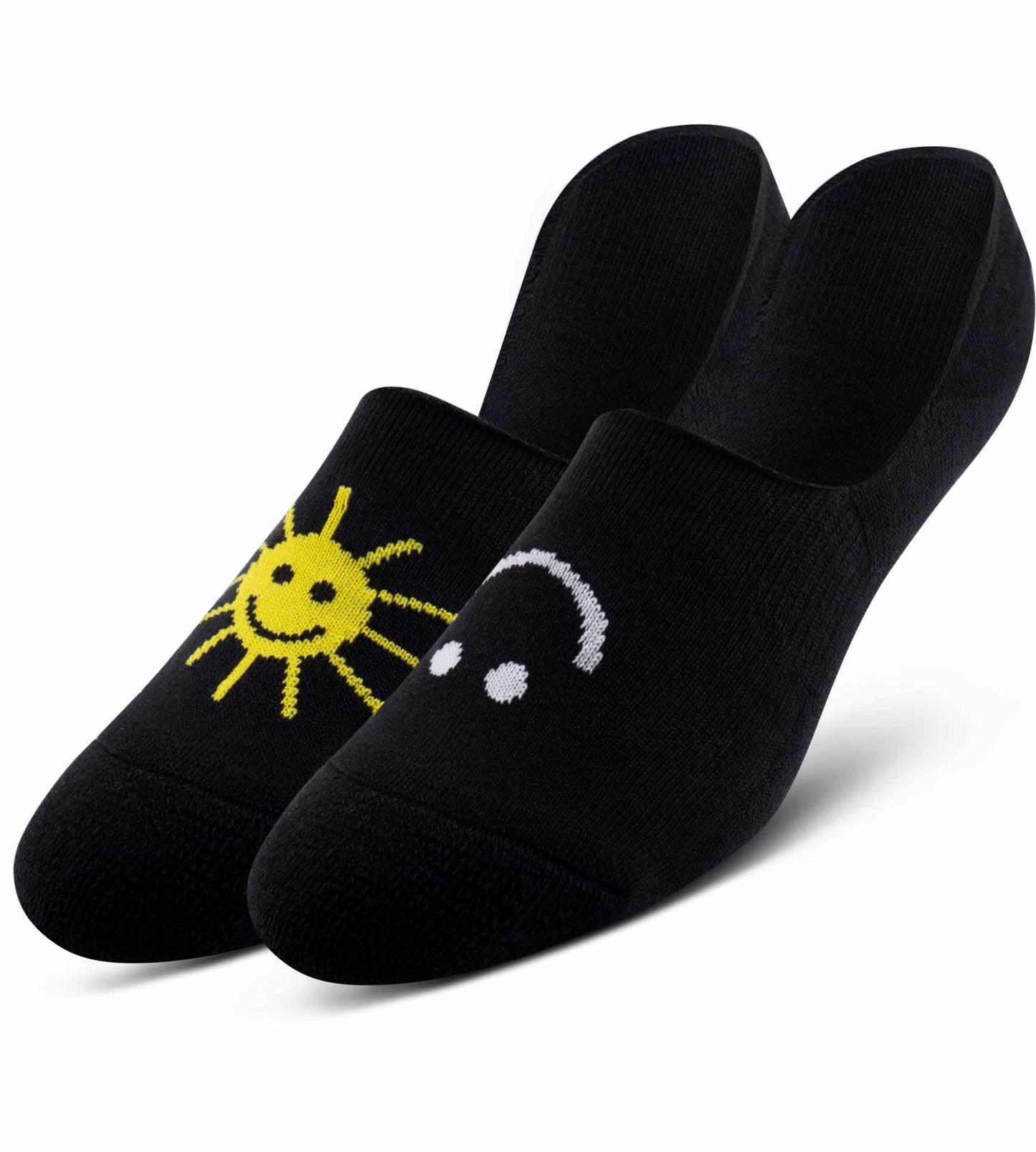 Cushion No Show Socks 3 PACK White, Black, Dark goldenrod, Dark Gray, Goldenrod, Dark slate gray, Black, Black, Light Gray, Dim gray