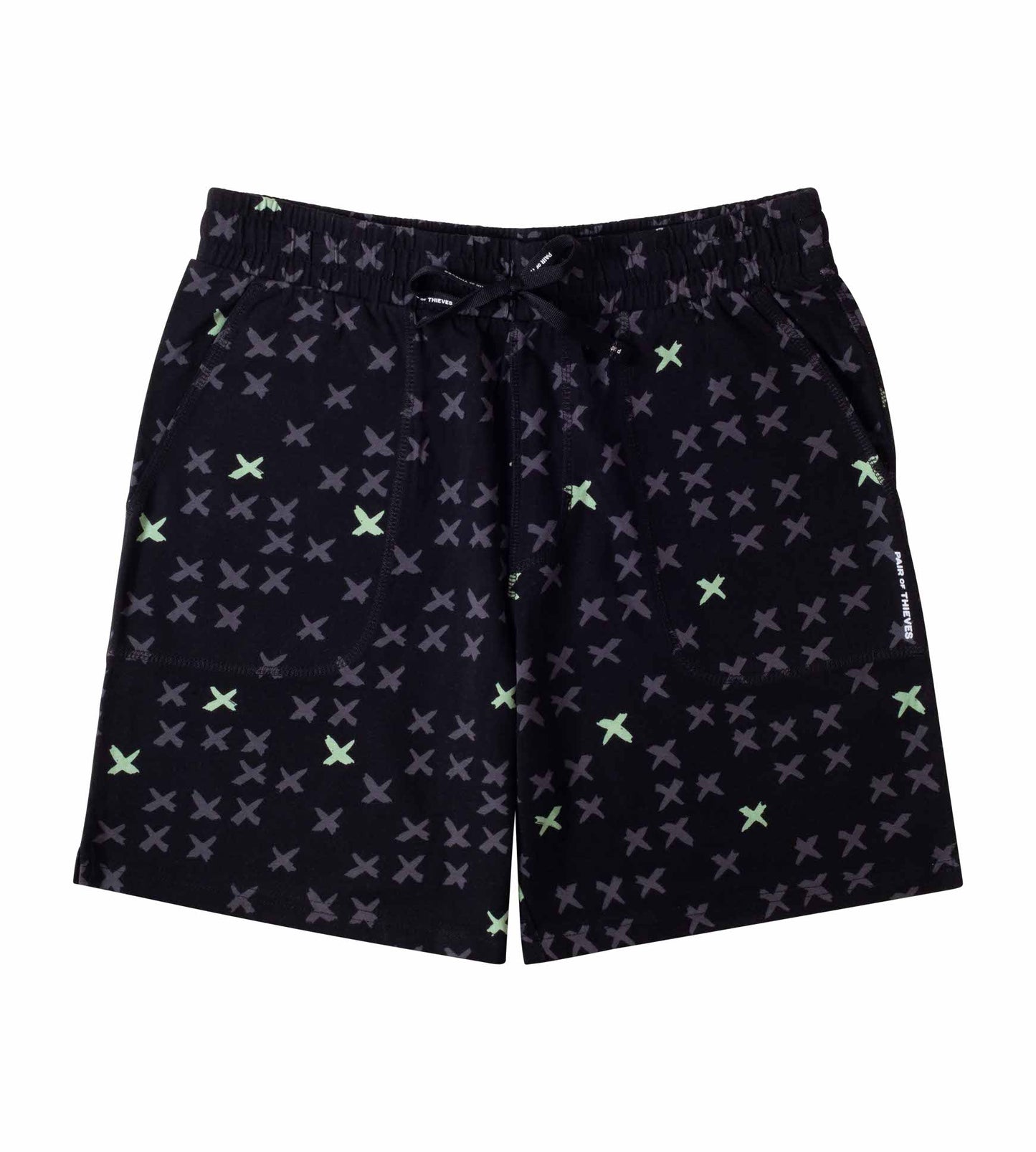 Off Duty Lounge Short Supersoft Lounge Short Black, White, Dark slate gray, Gray, Dark slate gray, Black, Black, Dark slate gray, Black, Dark Gray