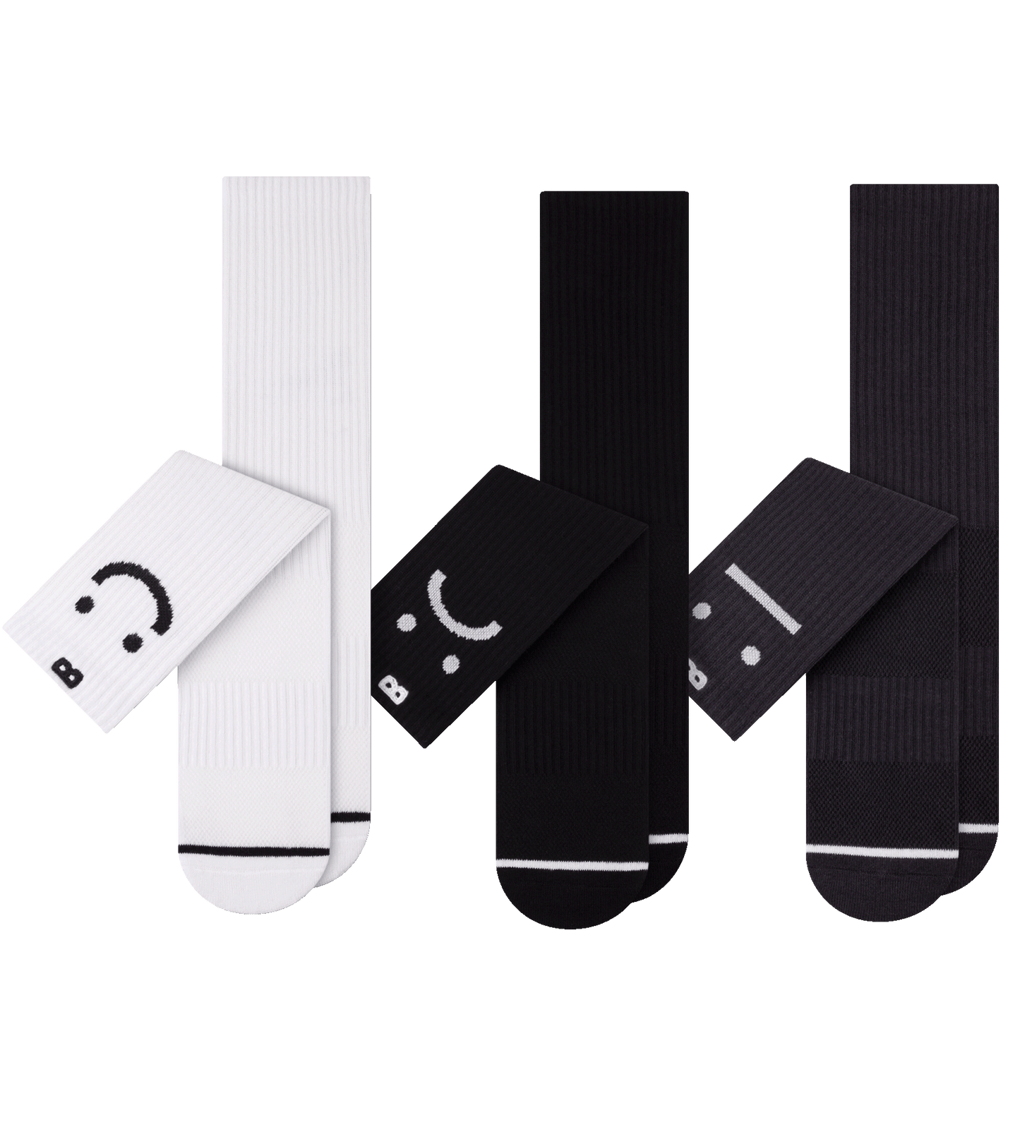 Cushion Crew Socks 3 pack