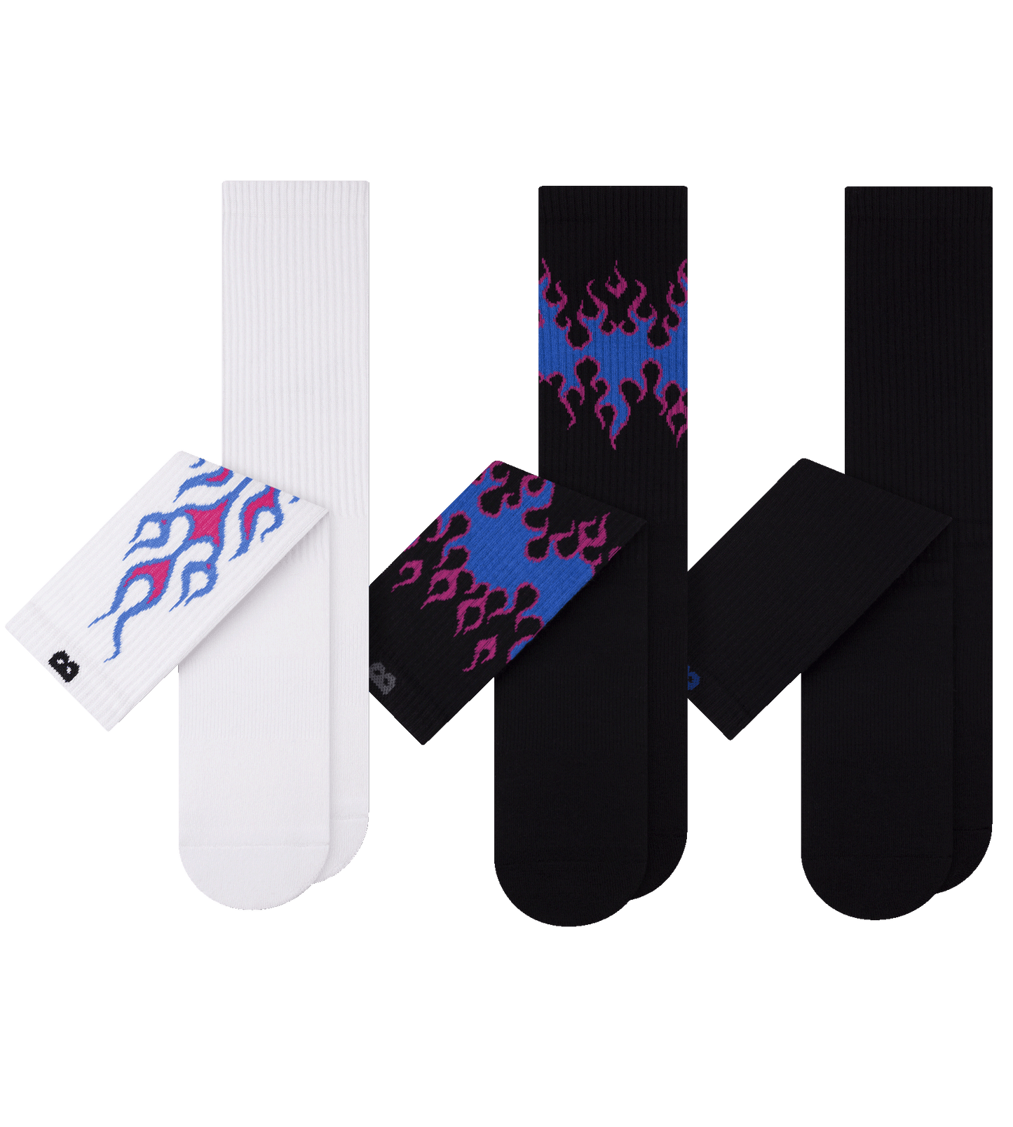 Cushion Crew Socks 3 Pack