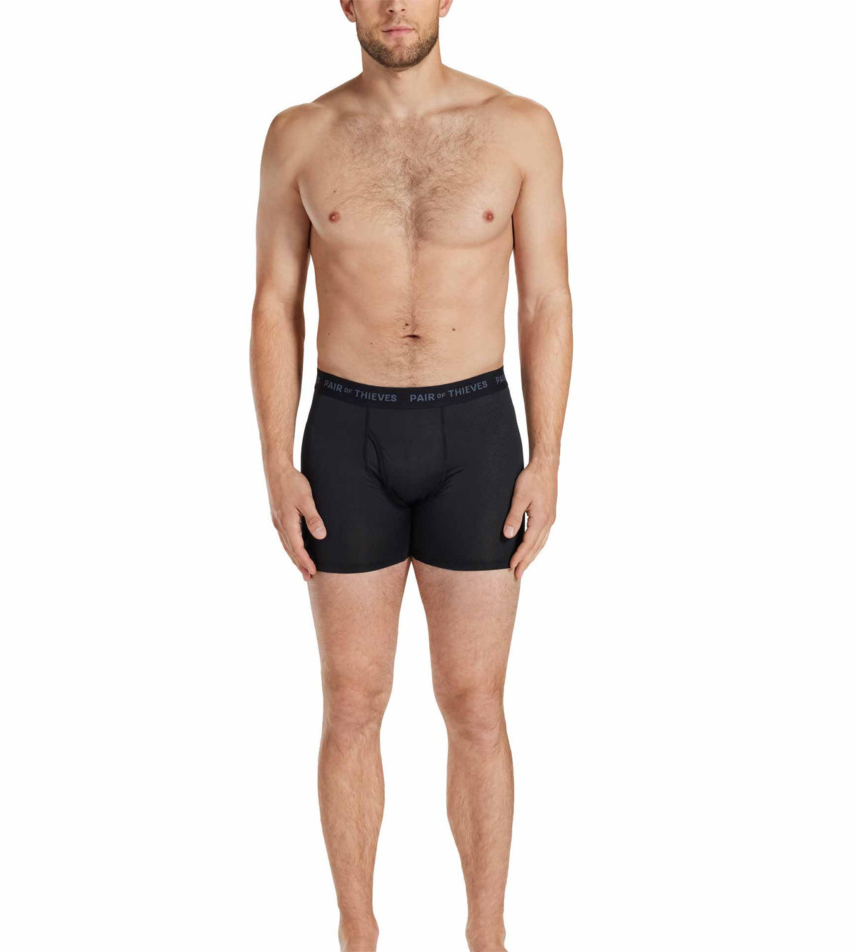SuperFit Boxer Briefs, 2-Pack, Black