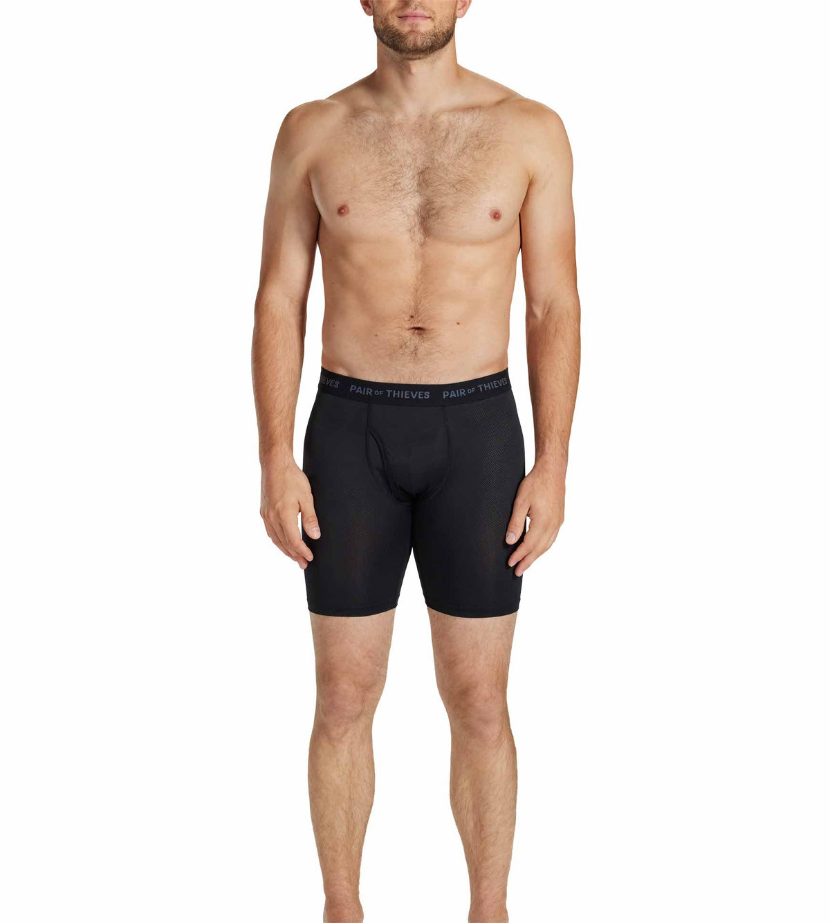 SuperFit Mesh Long Boxer Briefs (2-Pack)
