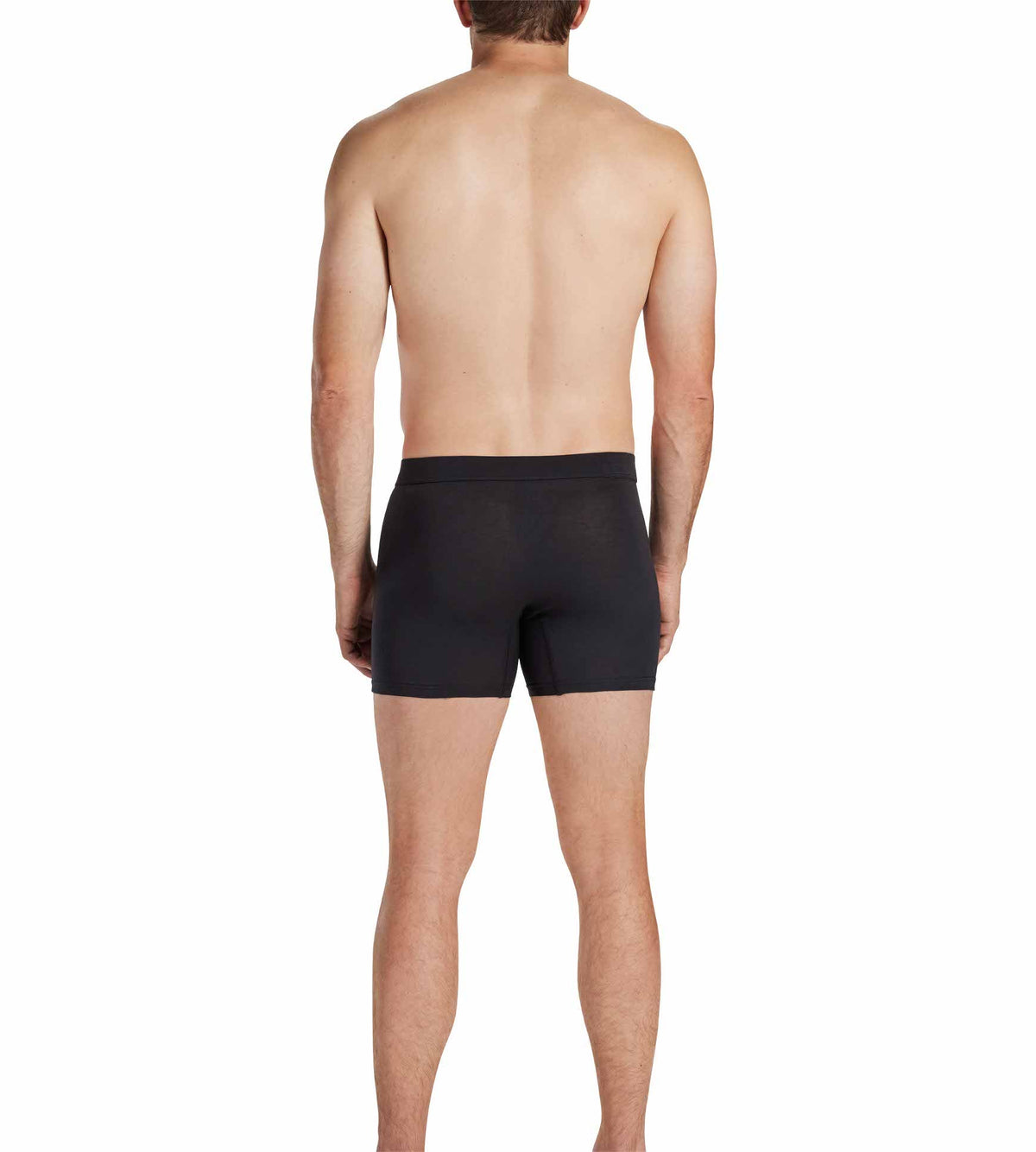 Quick Dry Action Boxer Briefs, 3-Pack, Black