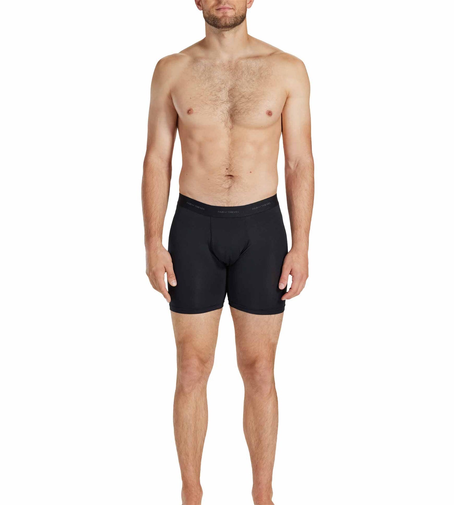 Quick Dry Action Blend Long Boxer Briefs (3-Pack)