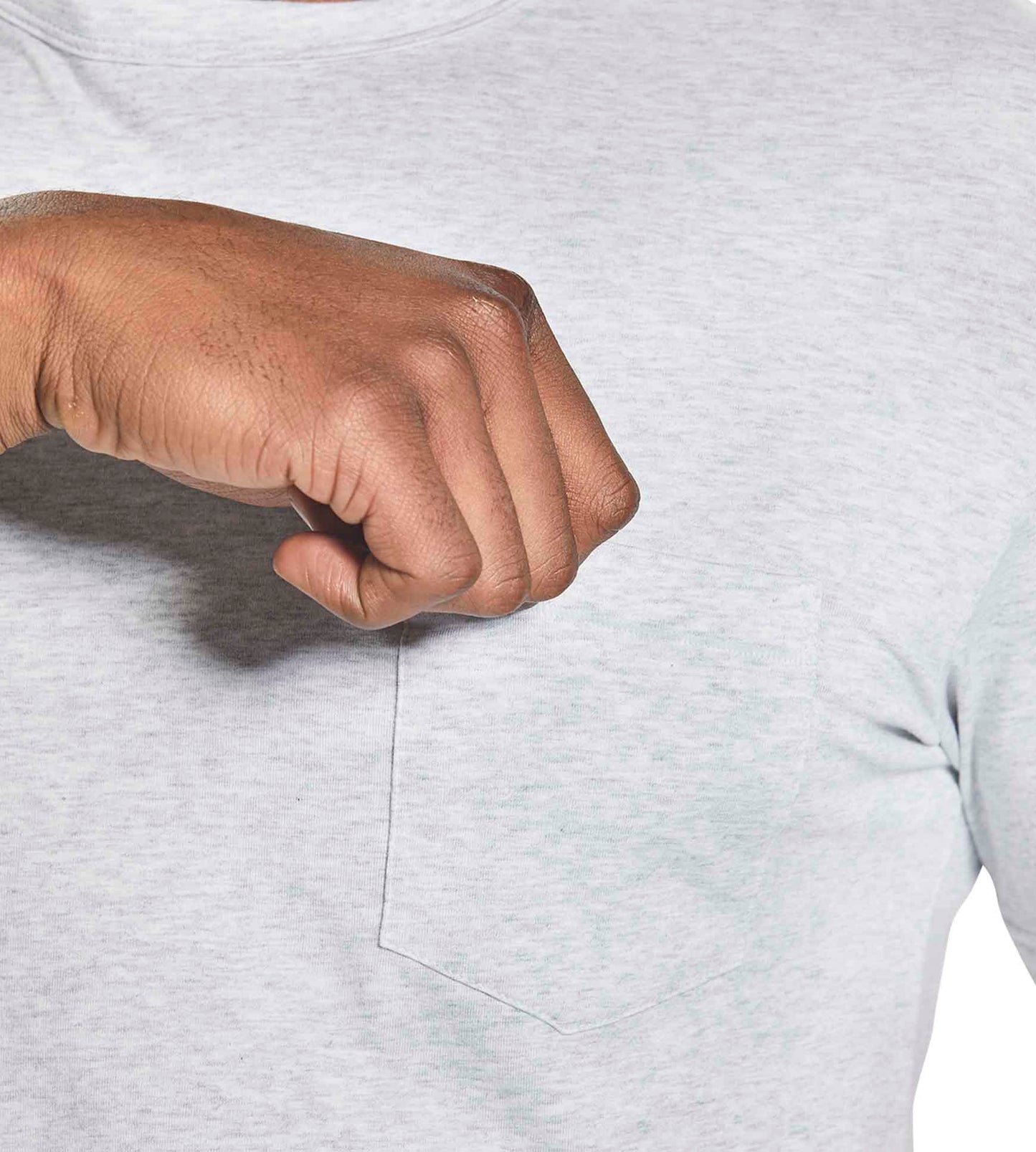 SuperSoft Pocket Crew Neck Tee 2 Pack