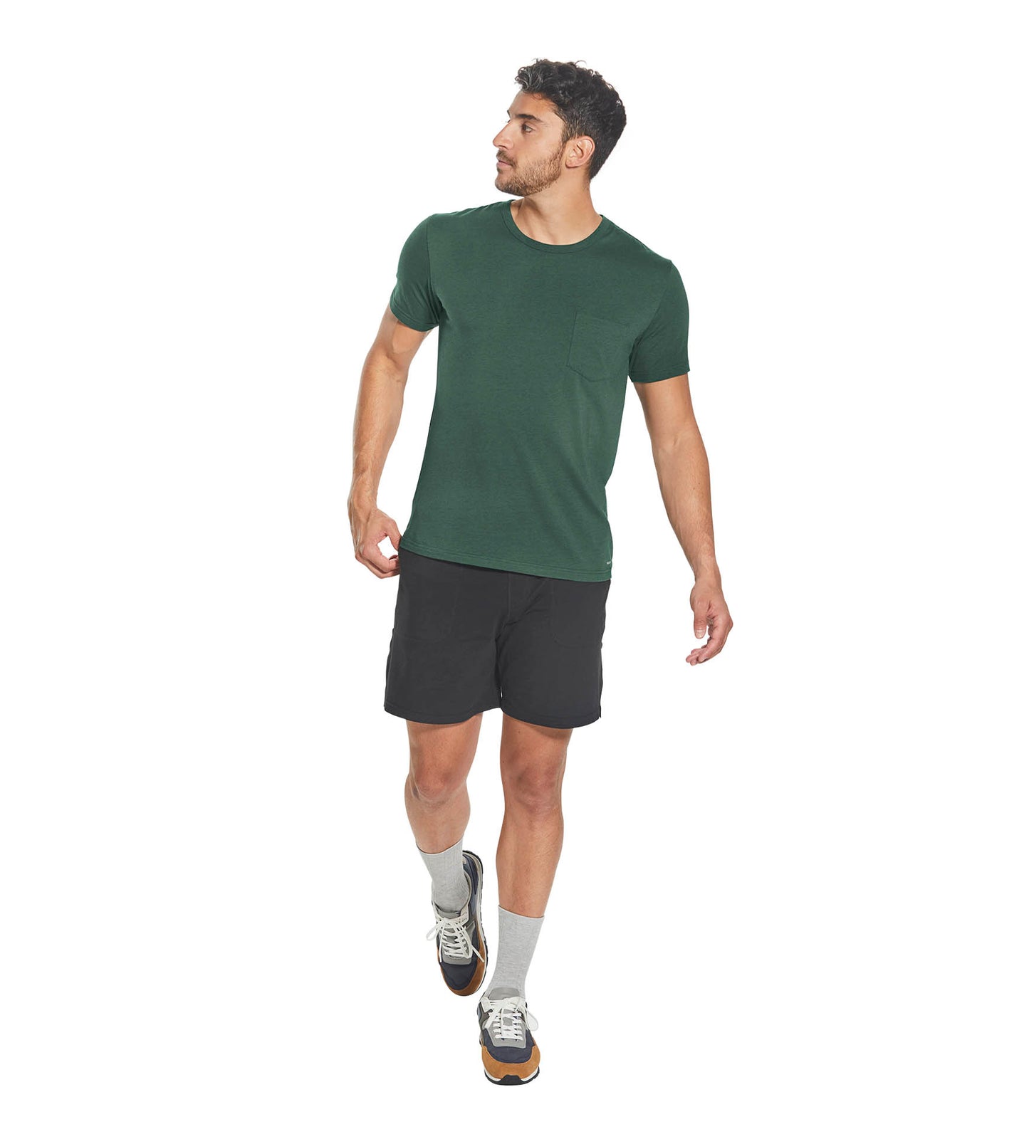SuperSoft Pocket Crew Neck Tee 2 Pack