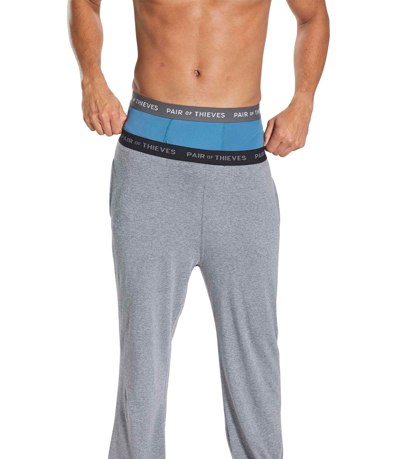 SuperFit Boxer Briefs 2 Pack contains colors Lights late gray, Dark Gray, Peru, Dim gray, Rosy brown, Dark slate gray, Cadet blue, Sienna, Dark Gray