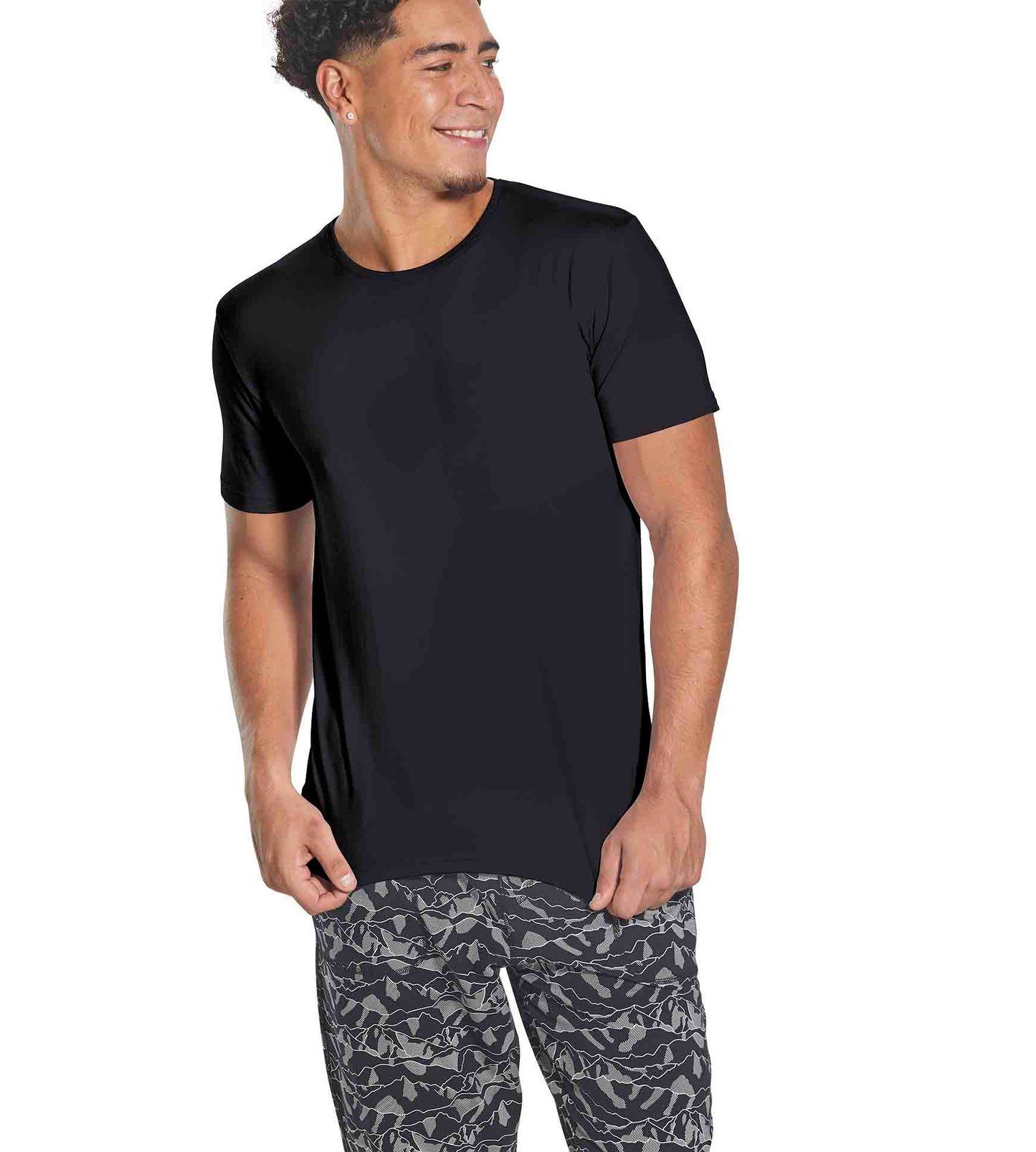 SuperSoft Crew Neck Tee colors contain: Dark slate gray, Rosy brown, Dark slate gray, Dim gray, Black, Lights late gray, Silver, Rosy brown, Dim gray