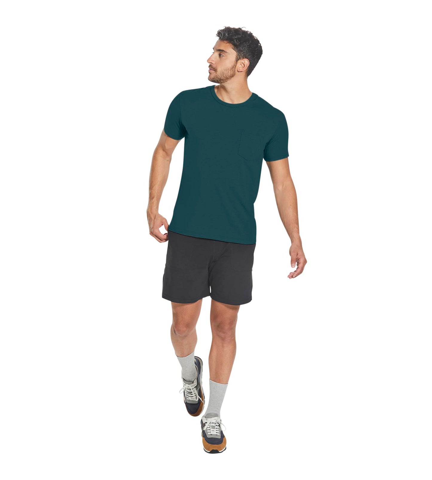 SuperSoft Crew Neck Pocket Tee