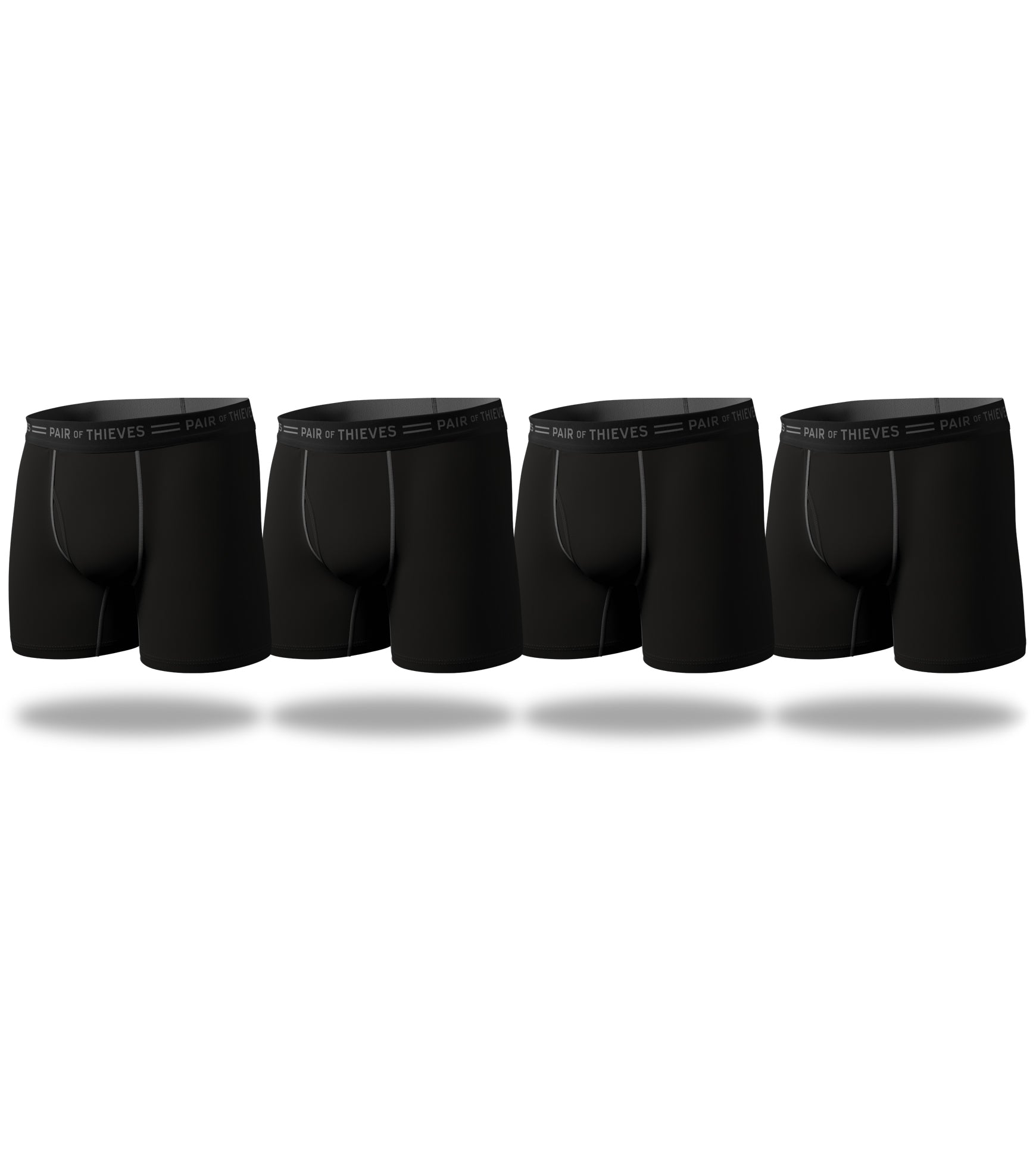 Men's Every Day Kit Boxer Brief 4 Pack BLACK – Pair of Thieves