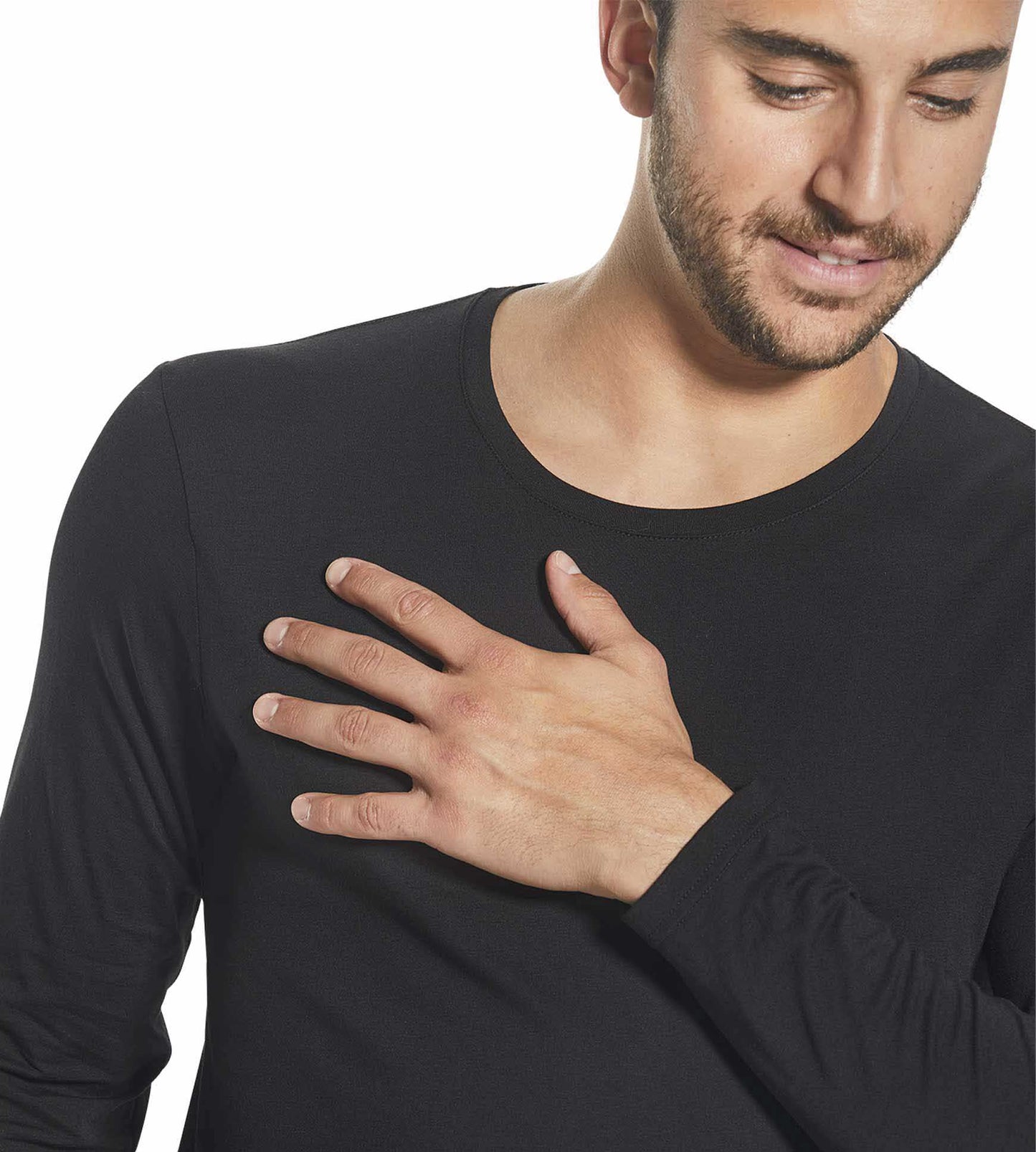 SuperSoft Long Sleeve Crew Neck Tee 2 Pack