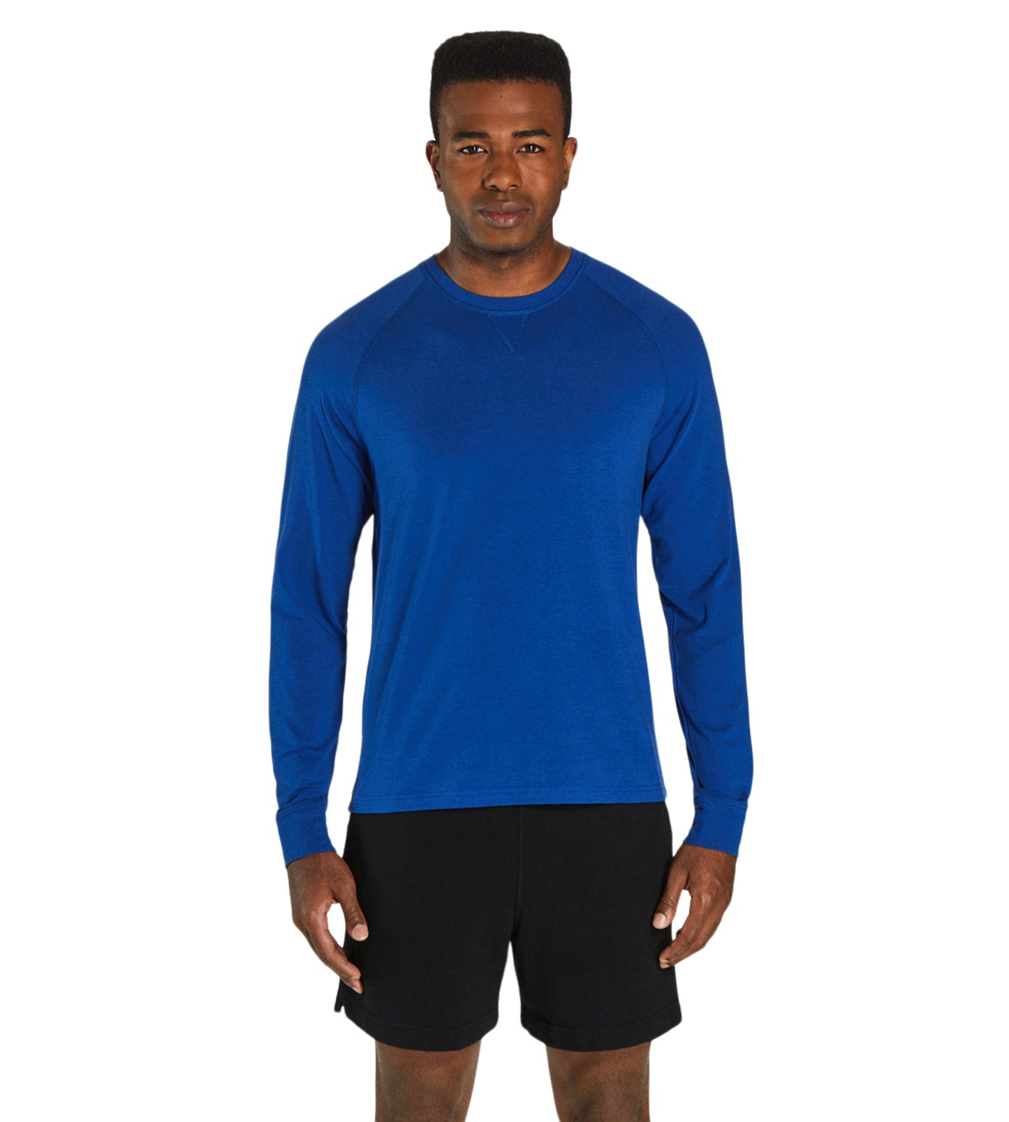 Off Duty Raglan Shirt 1Pk Supersoft Long Sleeve Crew Shirt colors contain: Midnight blue, Black, Sienna, Dark olive green, Silver, Midnight blue, Midnight blue, Saddle brown, Slate gray