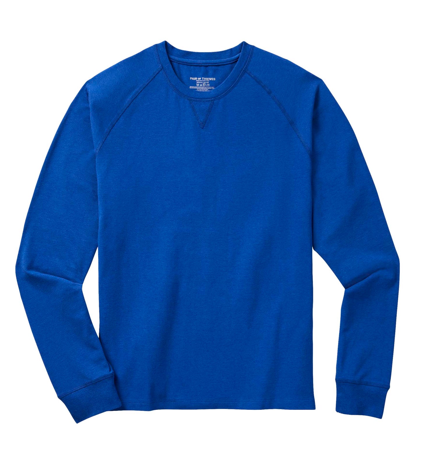 Off Duty Raglan Shirt 1Pk Supersoft Long Sleeve Crew Shirt colors contain: Midnight blue, Dark slate blue, Midnight blue, Dark slate blue, Midnight blue, Light steel blue, Dark slate blue, Dark slate blue, Lights late gray