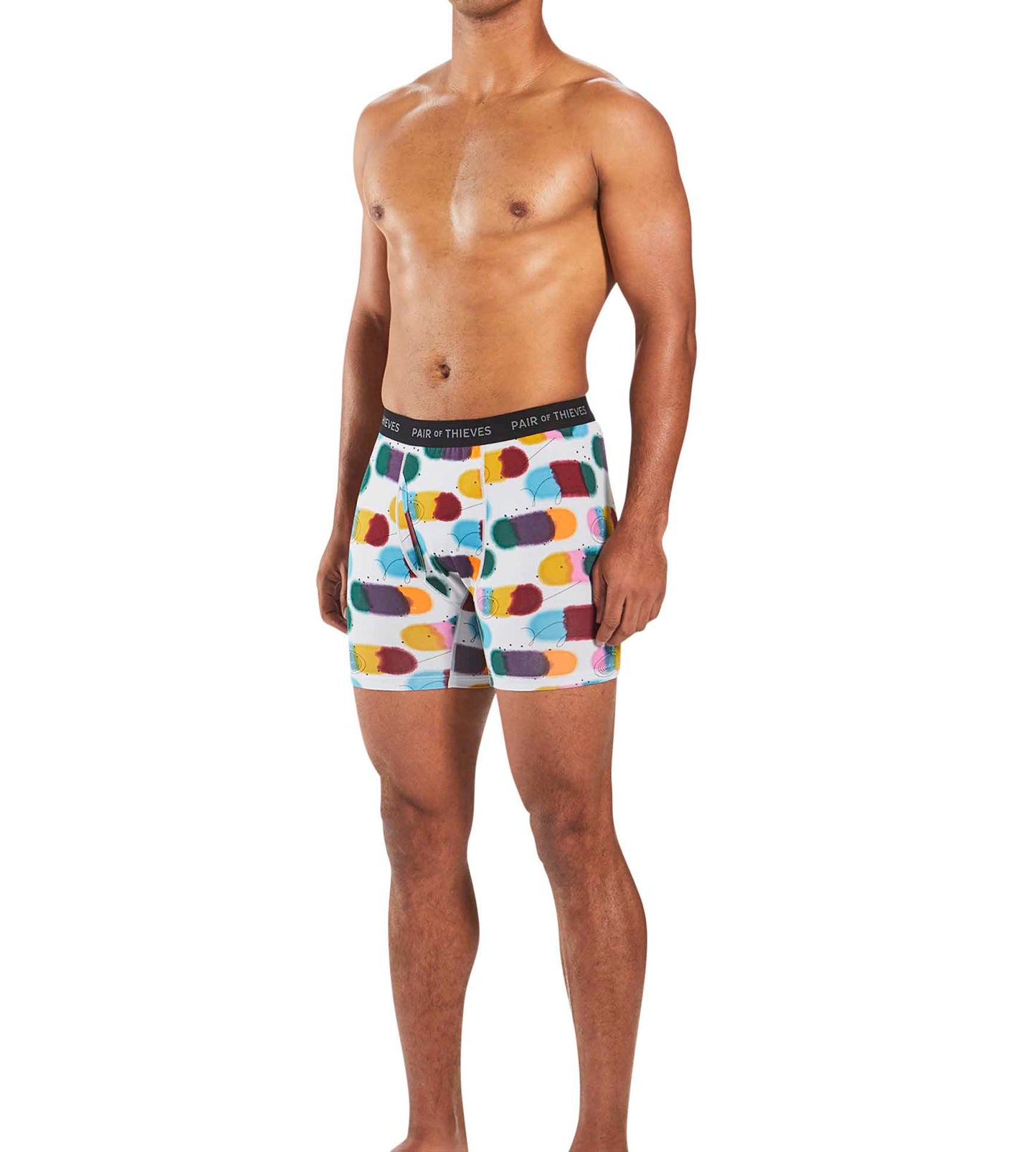 SuperSoft Boxer Brief 2 Pack colors contain: Peru, Saddle brown, Medium aquamarine, Dark slate gray, Tan, Dim gray, Dark salmon, Gains boro, Sienna
