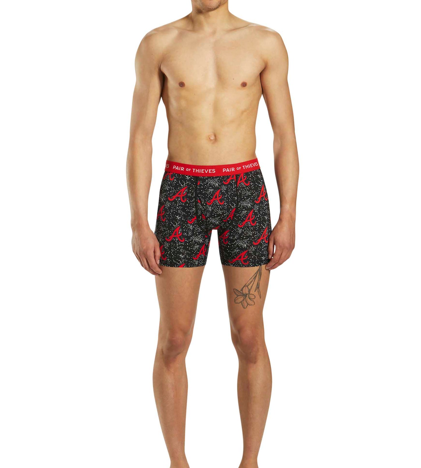 MLB Atlanta Braves SuperFit Boxer Brief 2 Pack