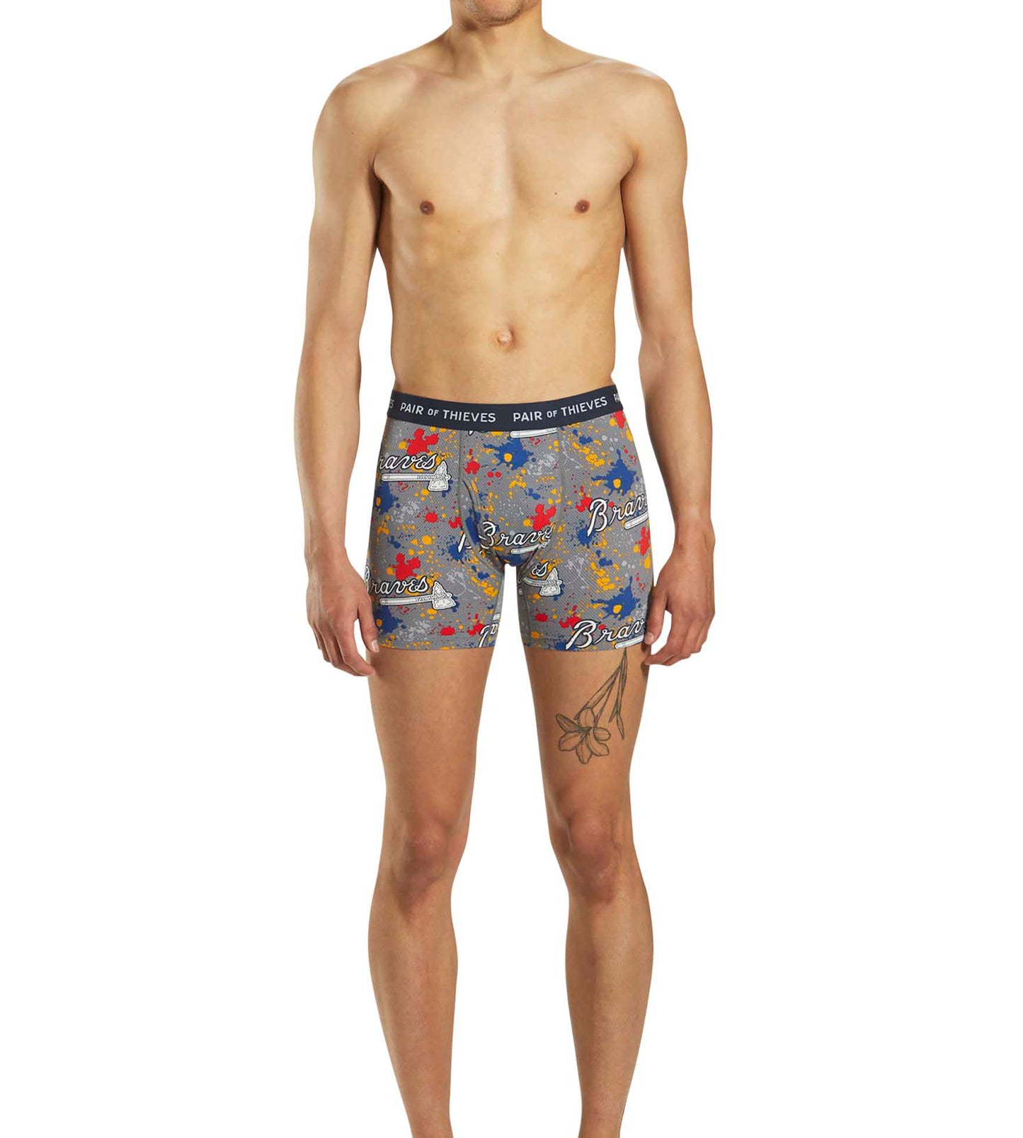 MLB Atlanta Braves SuperFit Boxer Brief 2 Pack