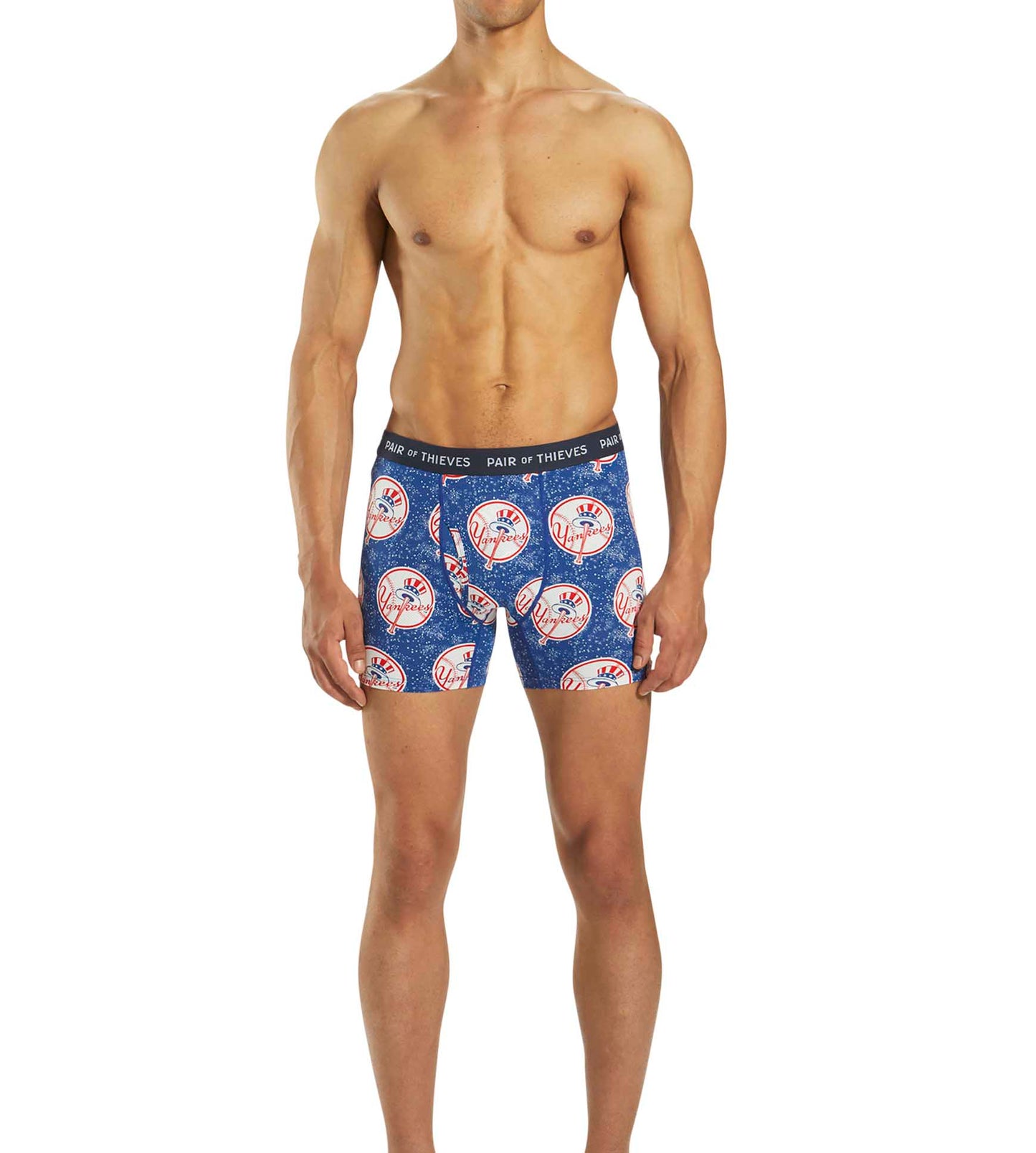 MLB New York Yankees SuperFit Boxer Brief 2 Pack