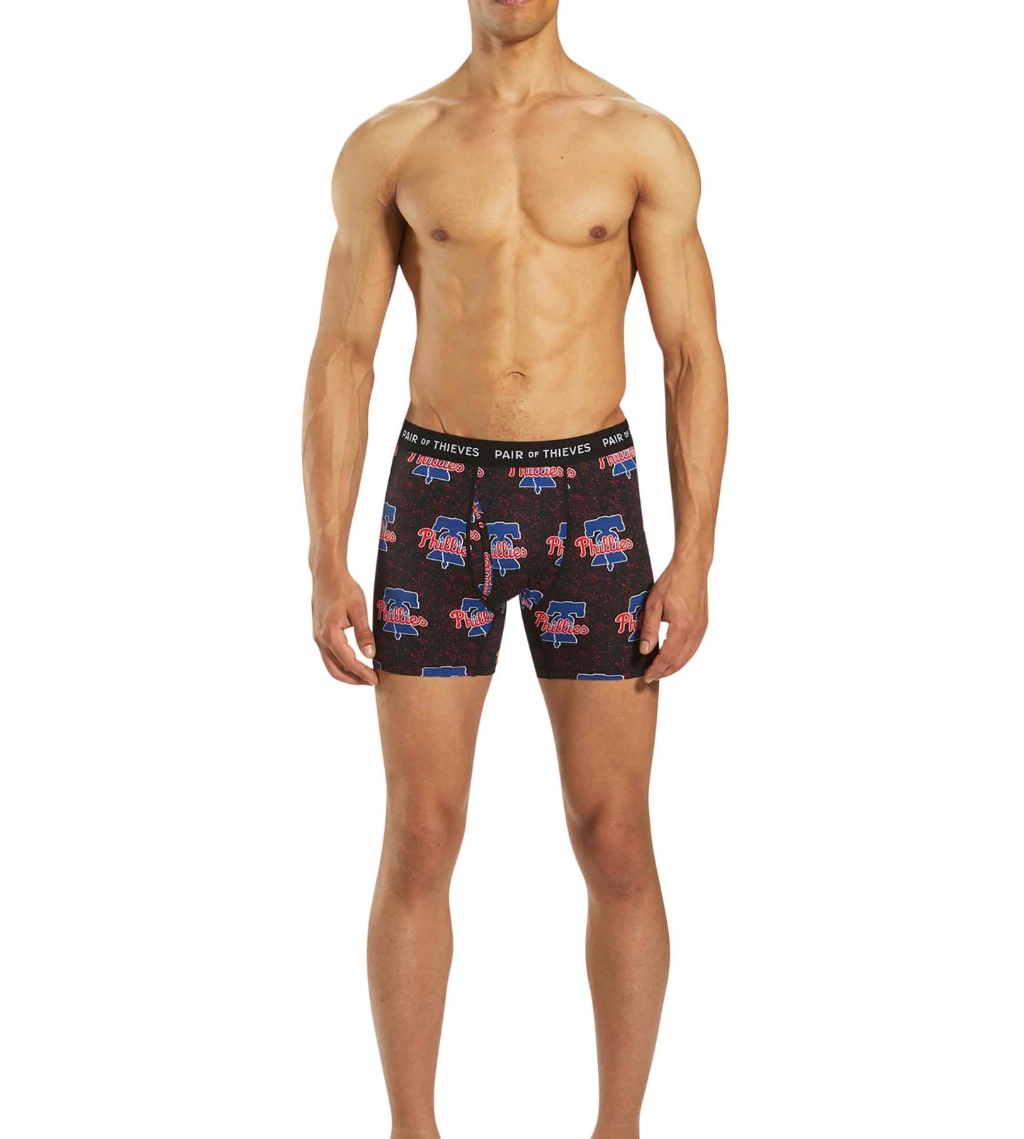 MLB Philadelphia Phillies SuperFit Boxer Brief 2 Pack