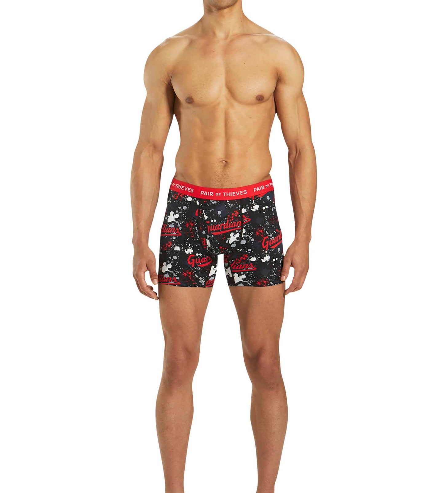 MLB Cleveland Guardians SuperFit Boxer Brief 2 Pack