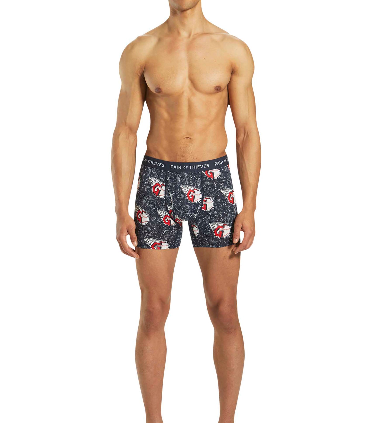 MLB Cleveland Guardians SuperFit Boxer Brief 2 Pack