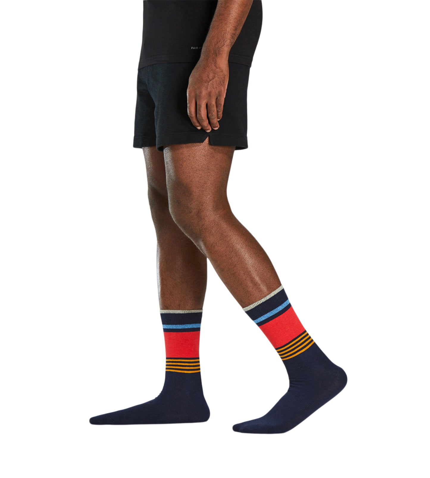 Crew Socks 3 Pack colors contain: Slate gray, Dark slate gray, Crimson, Sienna, Saddle brown, Black, Silver, Dark olive green, Goldenrod