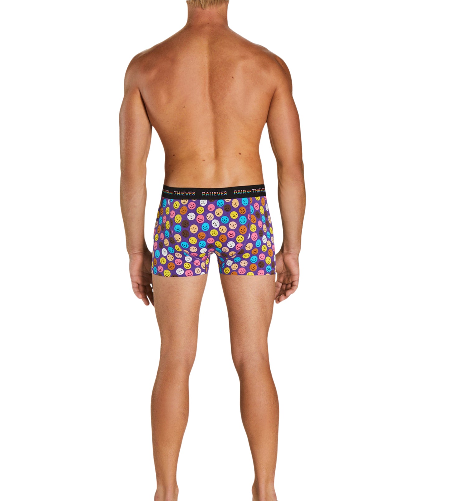SuperFit Trunk - Pride colors consists of Peru, Sienna, Dark slate blue, Light sea green, Peru, Tan, Black, Saddle brown, Dark salmon