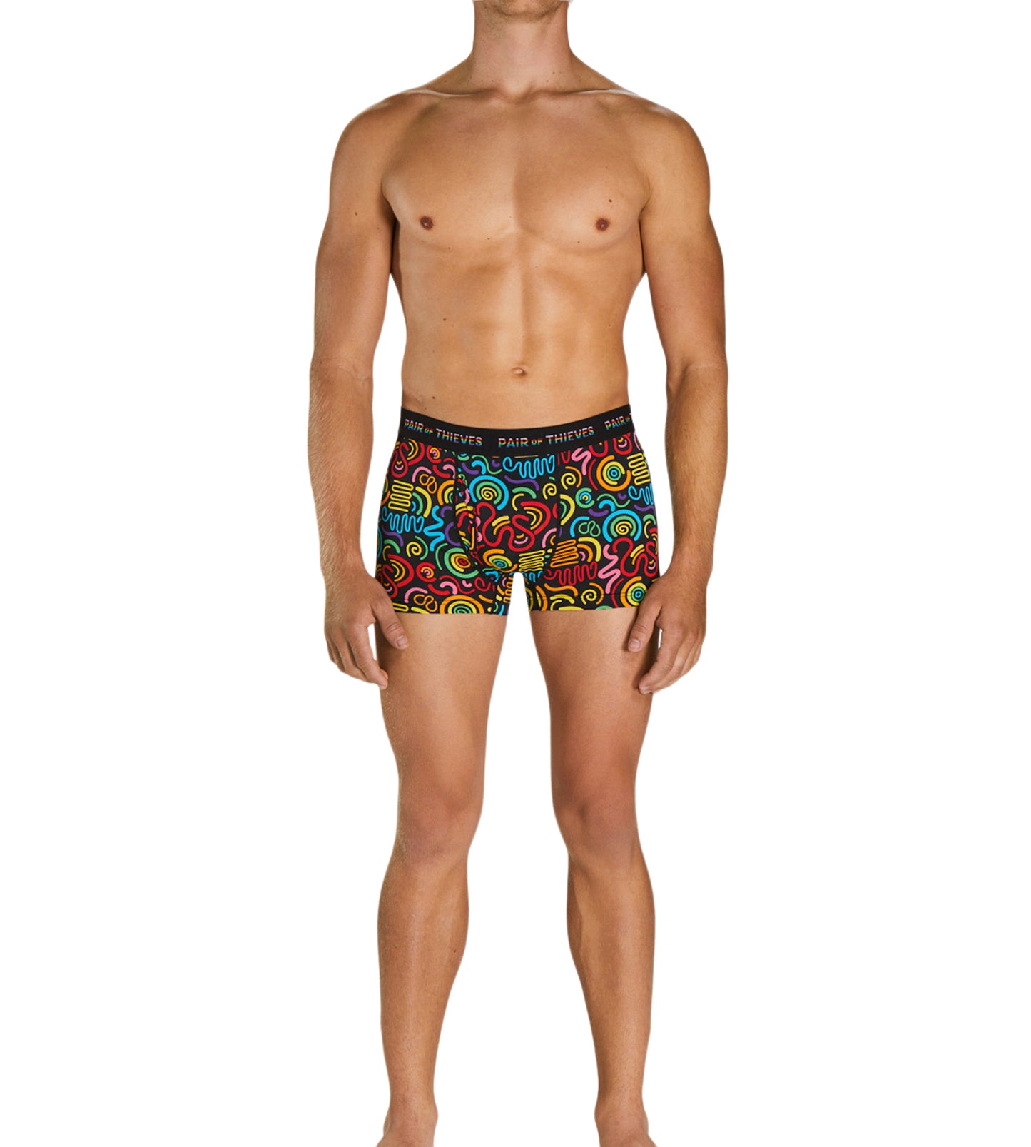 SuperFit Trunk - Pride colors consists of Dark salmon, Black, Sienna, Dark turquoise, Tan, Peru, Fire brick, Saddle brown, Slate gray