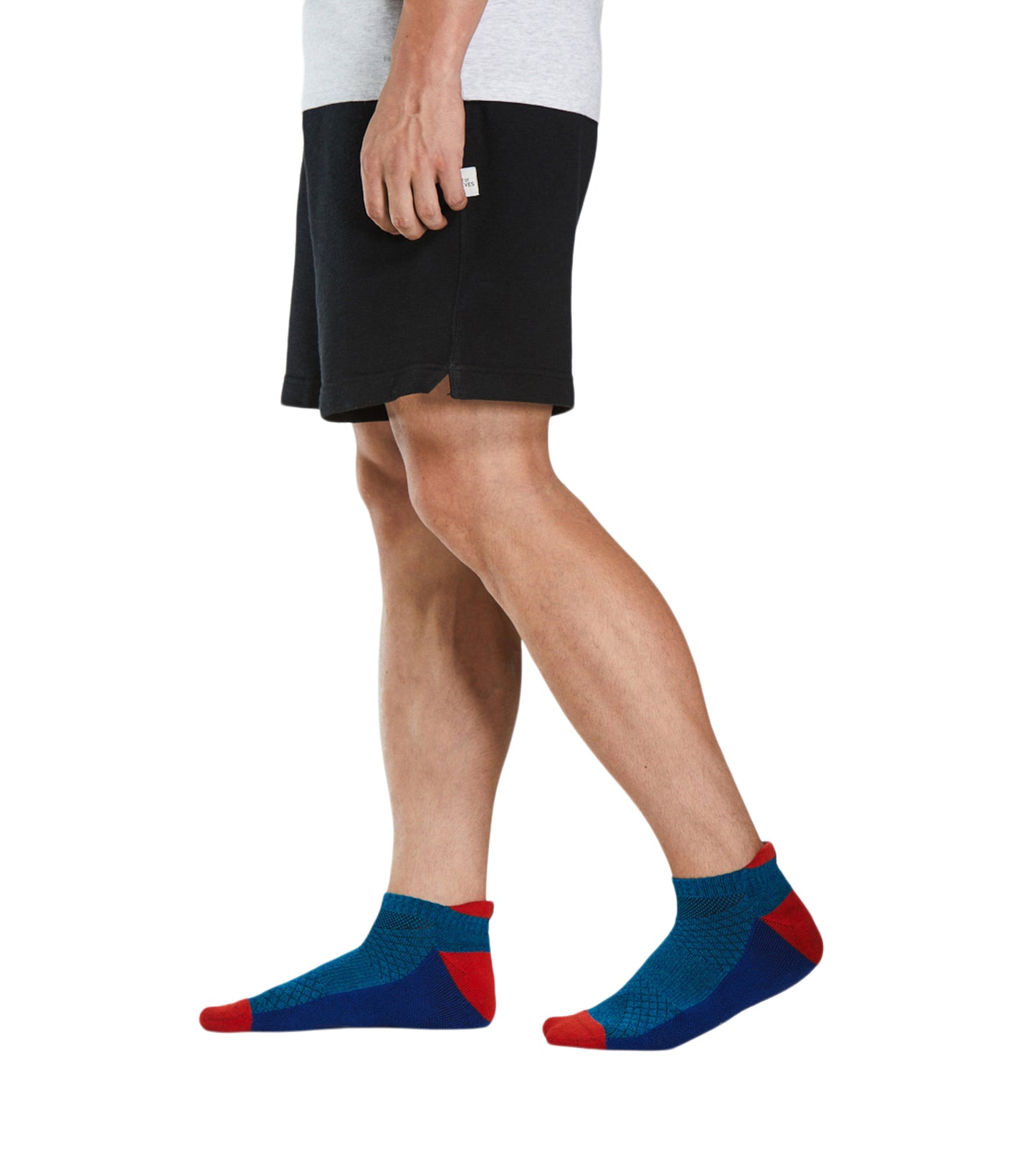Hustle Cushion Low-Cut Socks 3 Pack colors contain: Indian red, Saddle brown, Rosy brown, Midnight blue, Black, Fire brick, Midnight blue, Tan, Gains boro