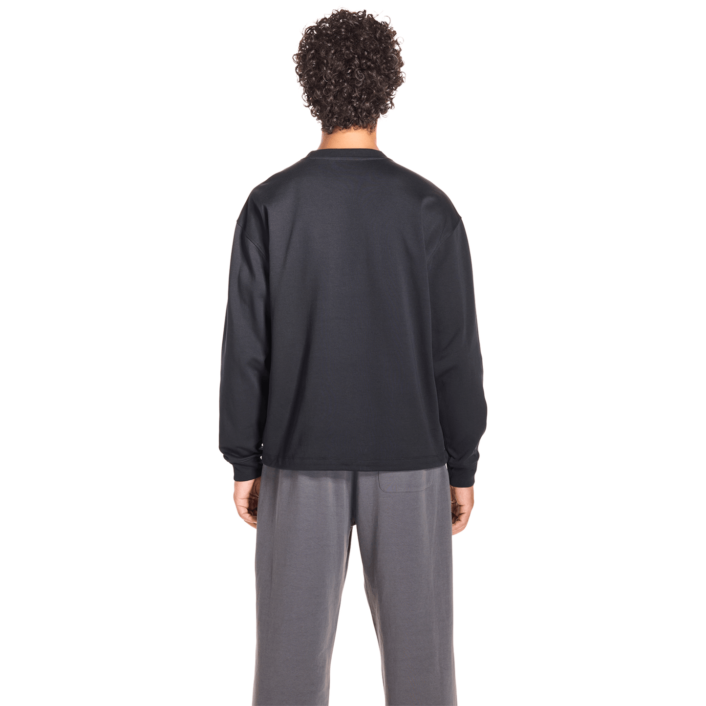 Off Duty Relaxed Crew Pullover
