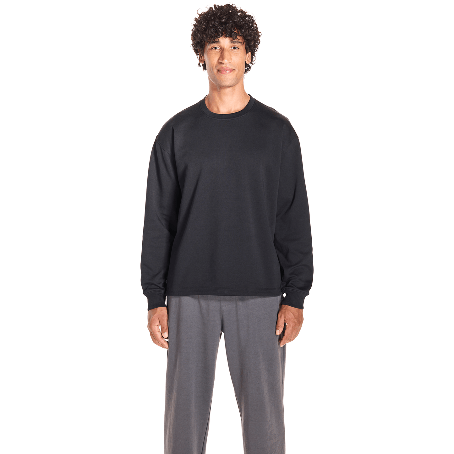 Off Duty Relaxed Crew Pullover