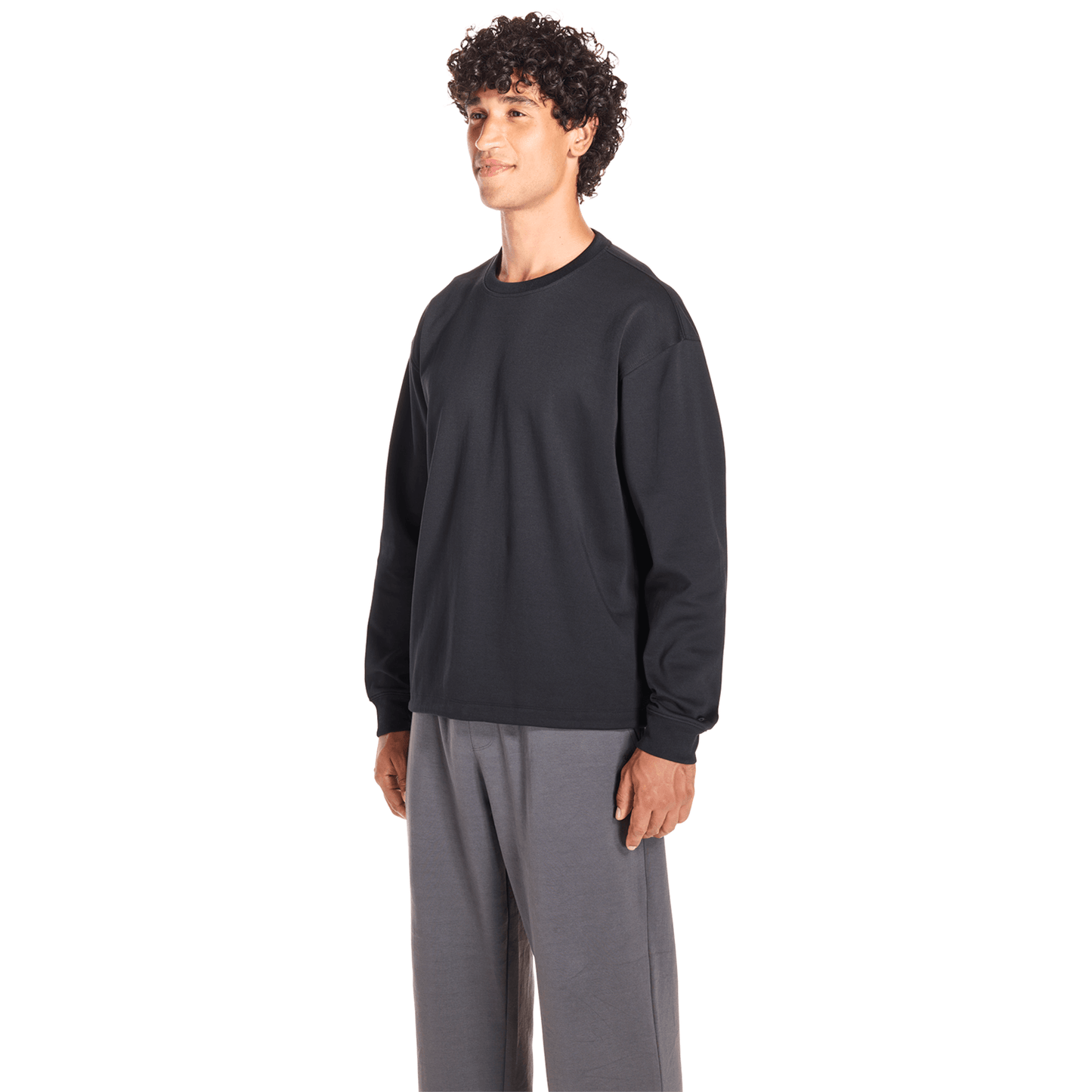 Off Duty Relaxed Crew Pullover