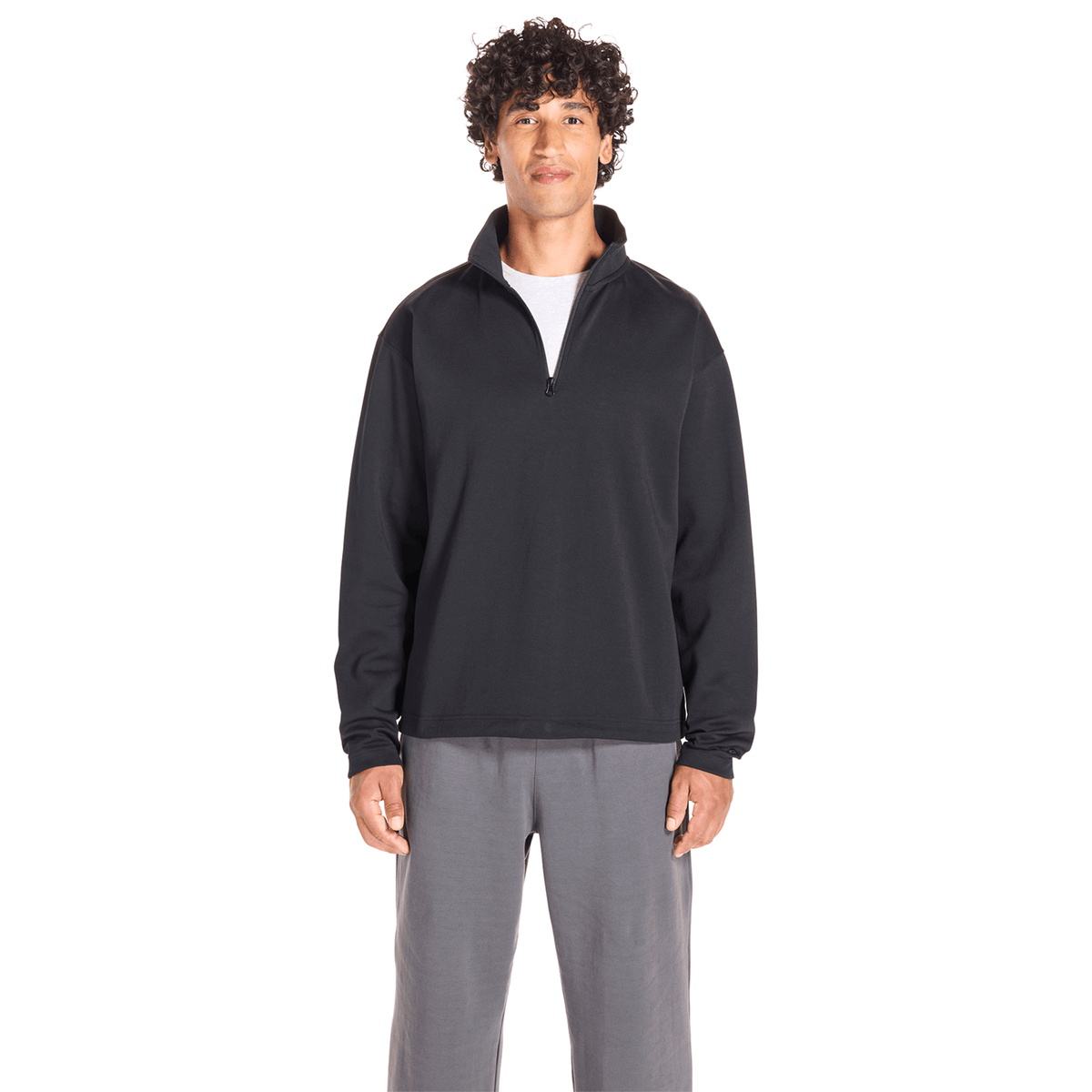 Off Duty Relaxed 1/4 Zip Pullover