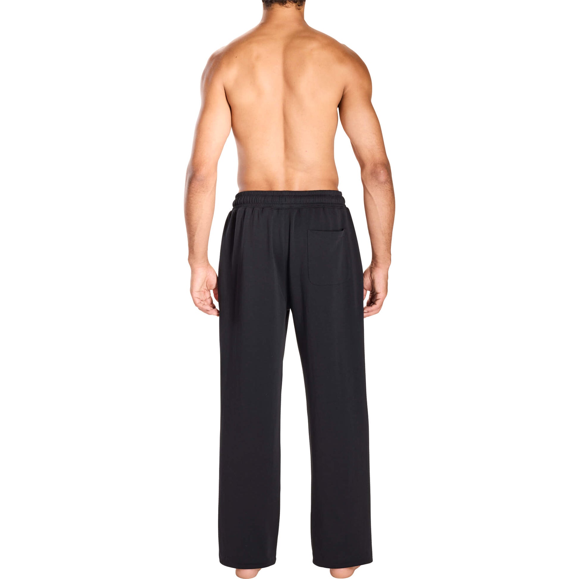 Black Off Duty Relaxed Pants, On Model