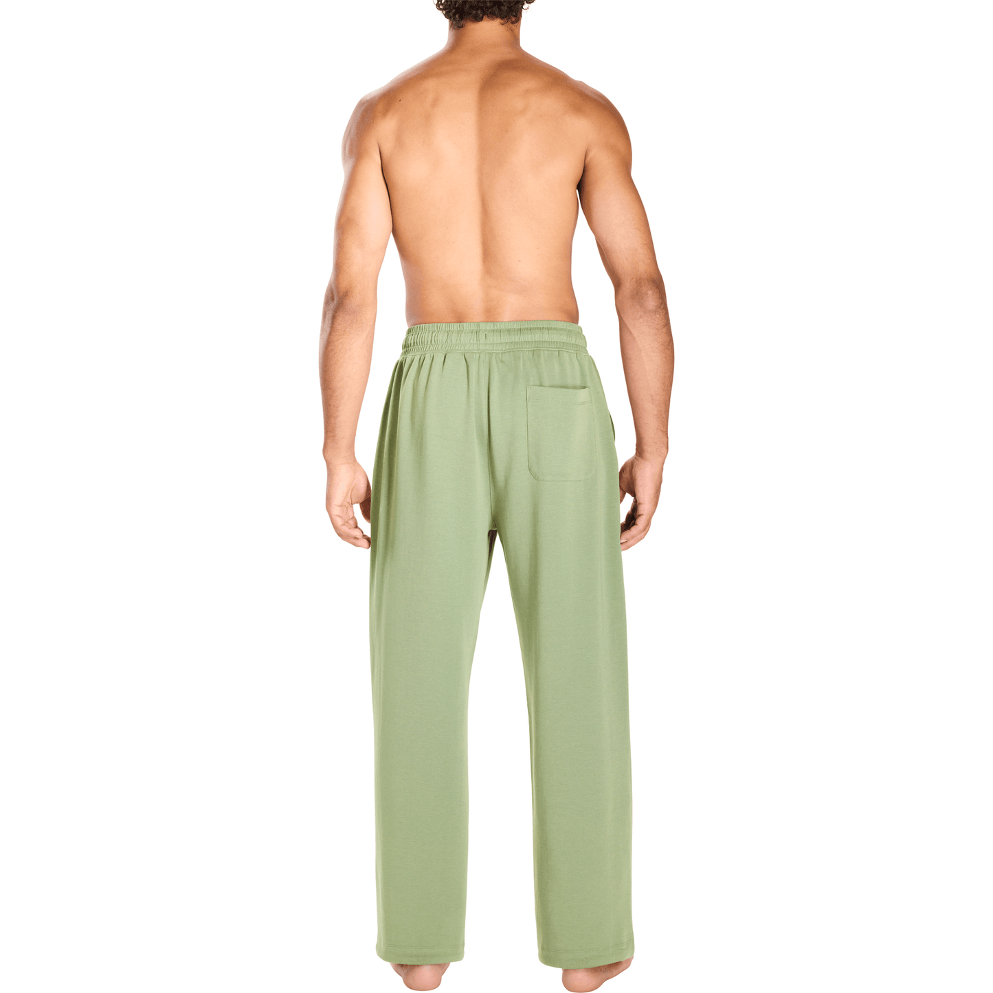 Sage Off Duty Relaxed Pants, On Model