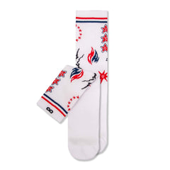 USA 250 Ready for Everything Crew Socks, 3 Pack, Assorted Colors