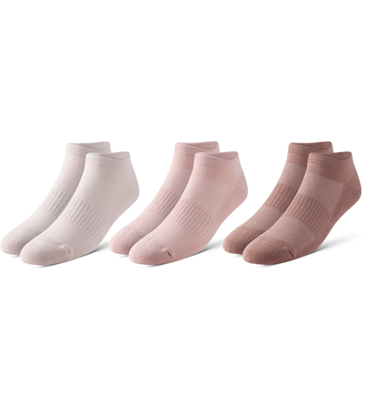 BOWO Cushion Low-Cut (3-Pack)