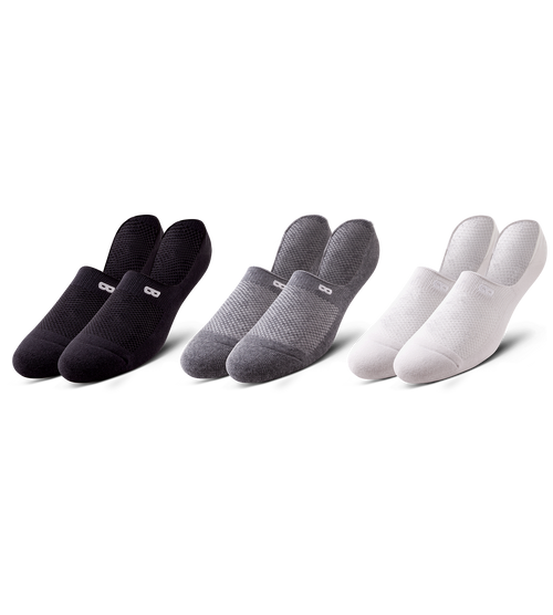 6 Pairs Men Women No Show Socks Non Slip Grip Cotton Ankle Low Cut Assorted  9-11, 1 - Fred Meyer
