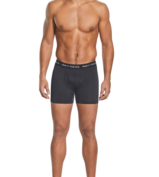Superfit Boxer Briefs Black Underwear 2 Pack 102527-0001 – Pair of Thieves