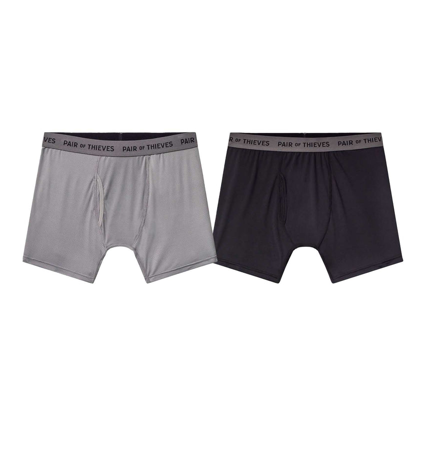 Boxer shorts Nike Boxer Brief 3 Pack White/ Grey Heather/ Black