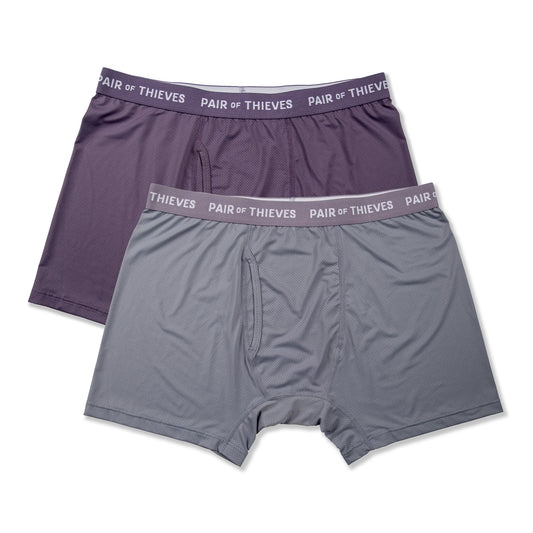 SuperFit Mesh Boxer Briefs (2-Pack)