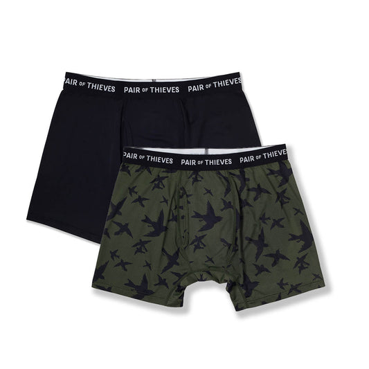 SuperFit Mesh Boxer Briefs (2-Pack)