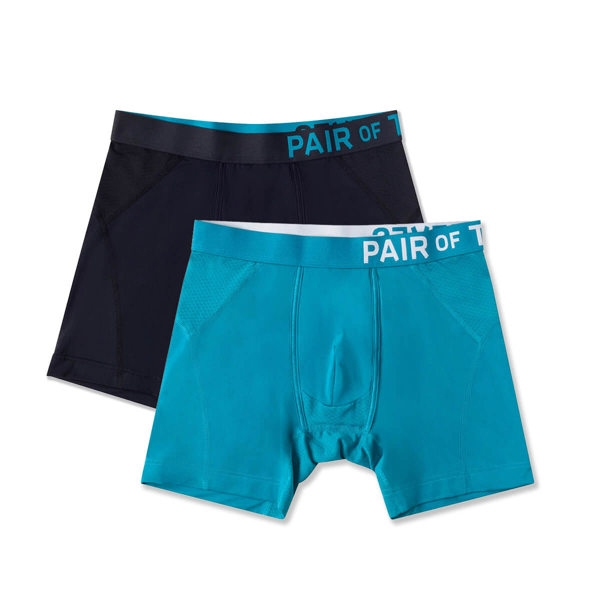 SuperFit Sport Boxer Briefs, 2-Pack, Assorted Colors